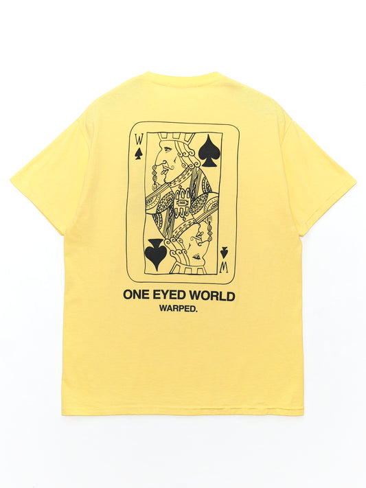 ARCHIVE COLLECTION WARPED. ONE EYED WORLD T-SHIRT
