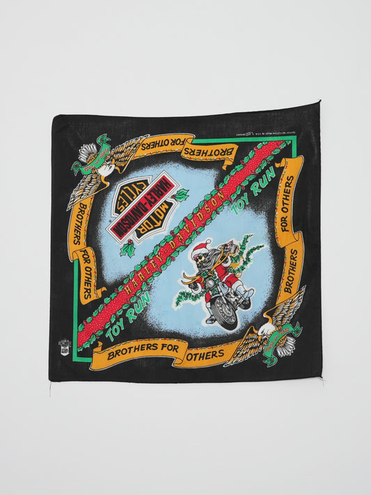 USED MACHINE COLLECTION 90's HARLEY-DAVIDSON BANDANA (DEAD STOCK)