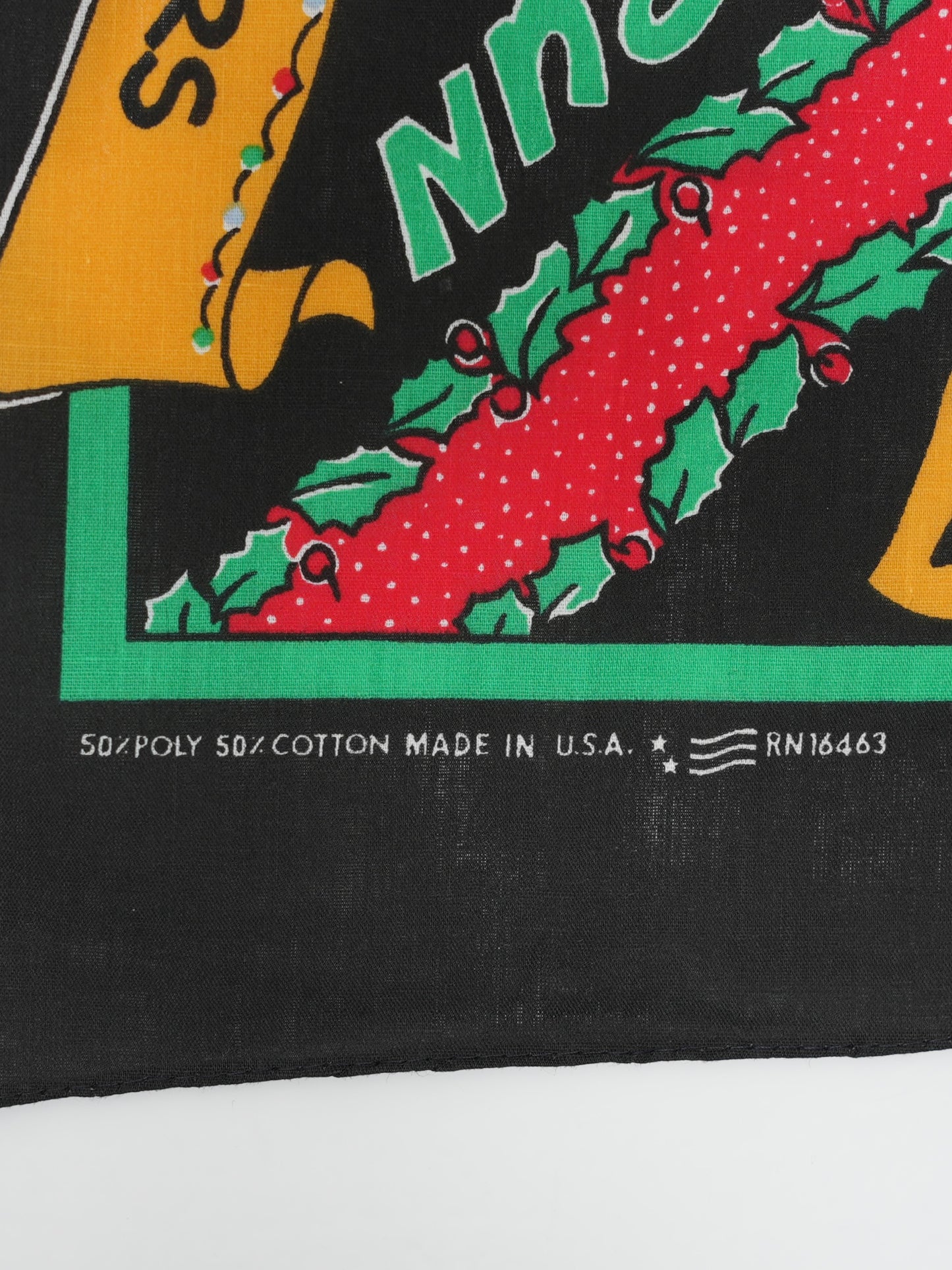USED MACHINE COLLECTION 90's HARLEY-DAVIDSON BANDANA (DEAD STOCK)