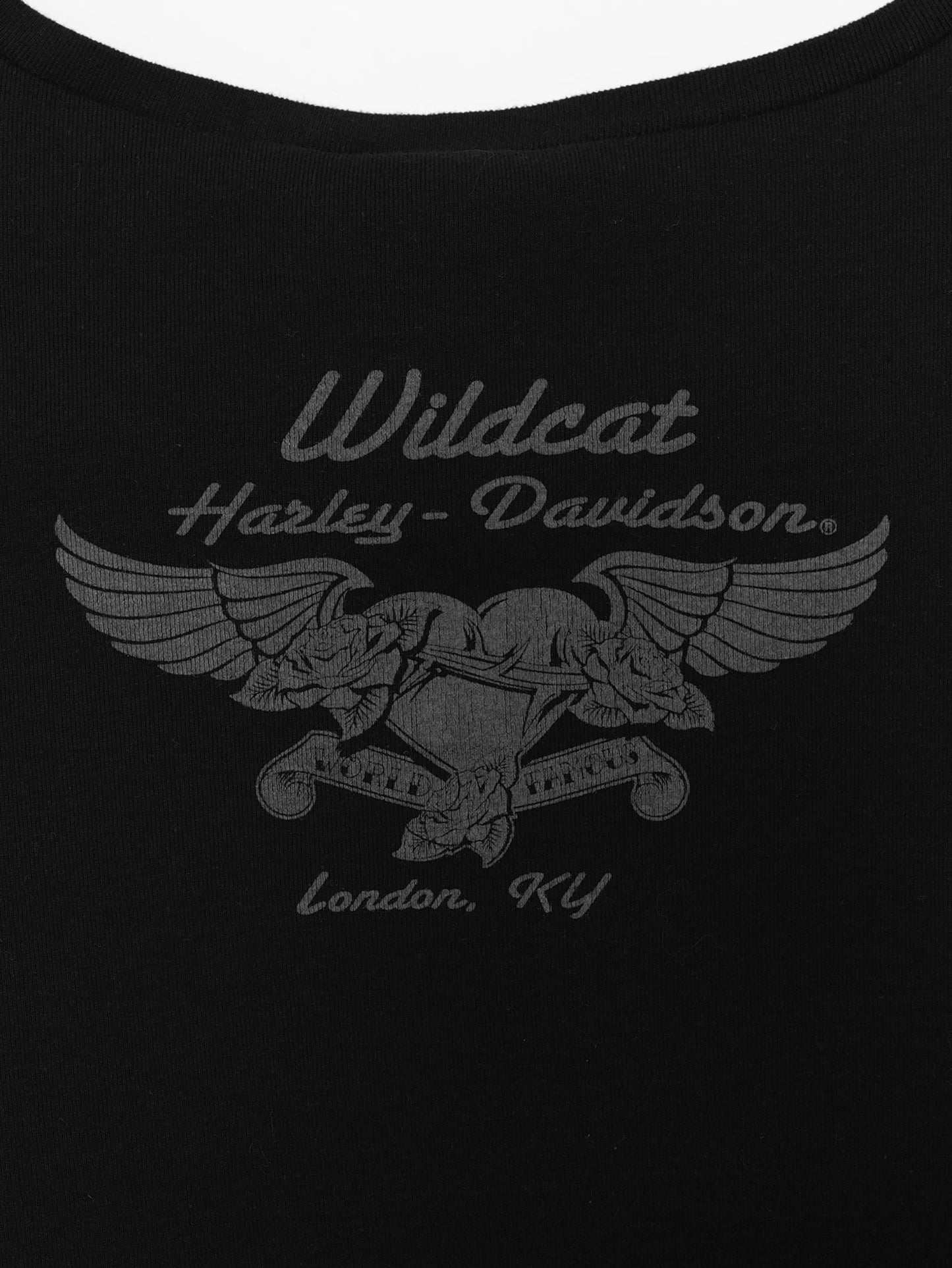 USED MACHINE COLLECTION HARLEY-DAVIDSON USED L/S T-SHIRT (women's)