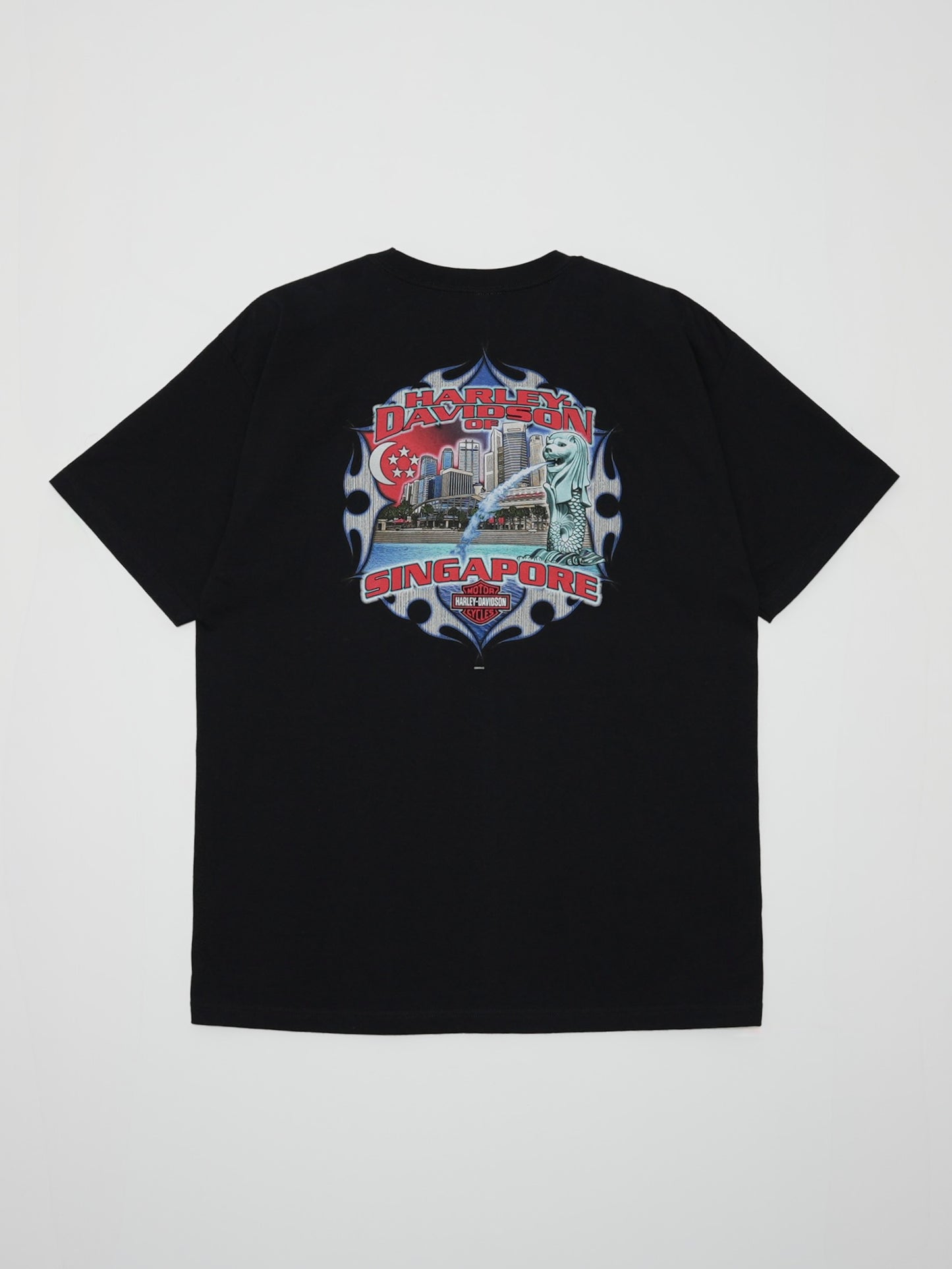 USED MACHINE COLLECTION 00's HARLEY-DAVIDSON USED T-SHIRT