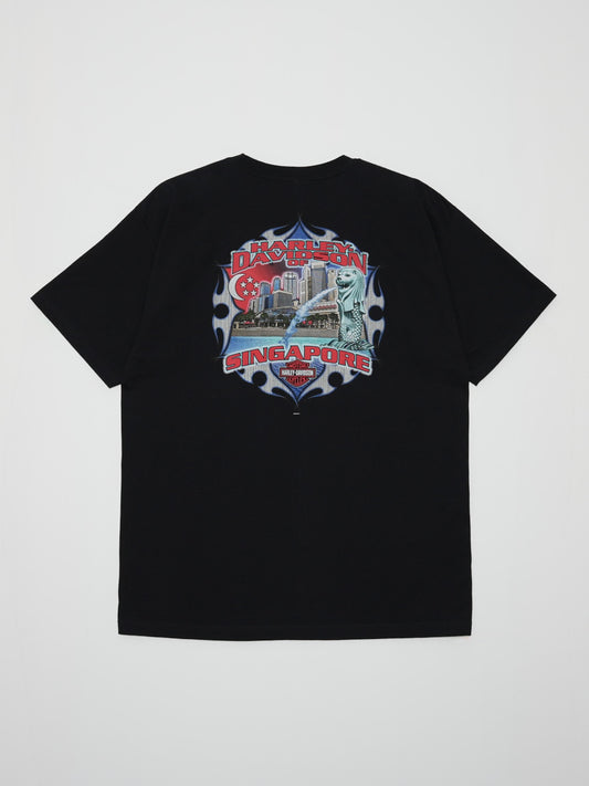 USED MACHINE COLLECTION 00's HARLEY-DAVIDSON USED T-SHIRT