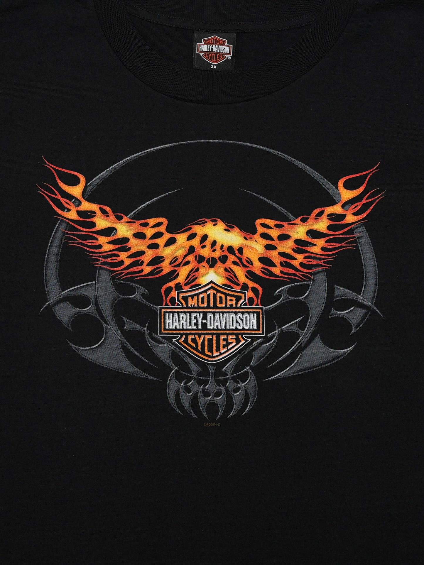 USED MACHINE COLLECTION 00's HARLEY-DAVIDSON USED T-SHIRT