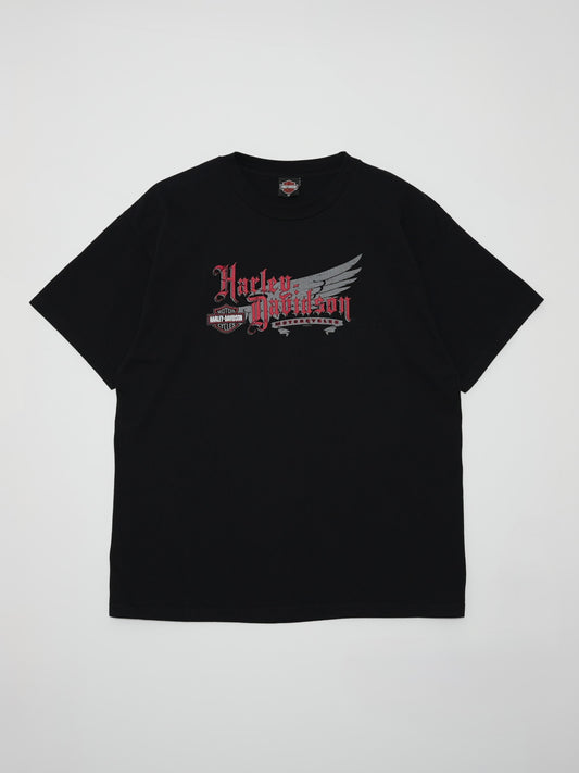 USED MACHINE COLLECTION 00's HARLEY-DAVIDSON USED T-SHIRT