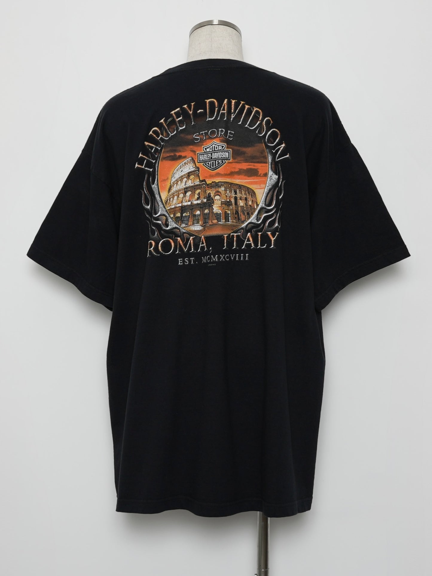 USED MACHINE COLLECTION 00's HARLEY-DAVIDSON USED T-SHIRT