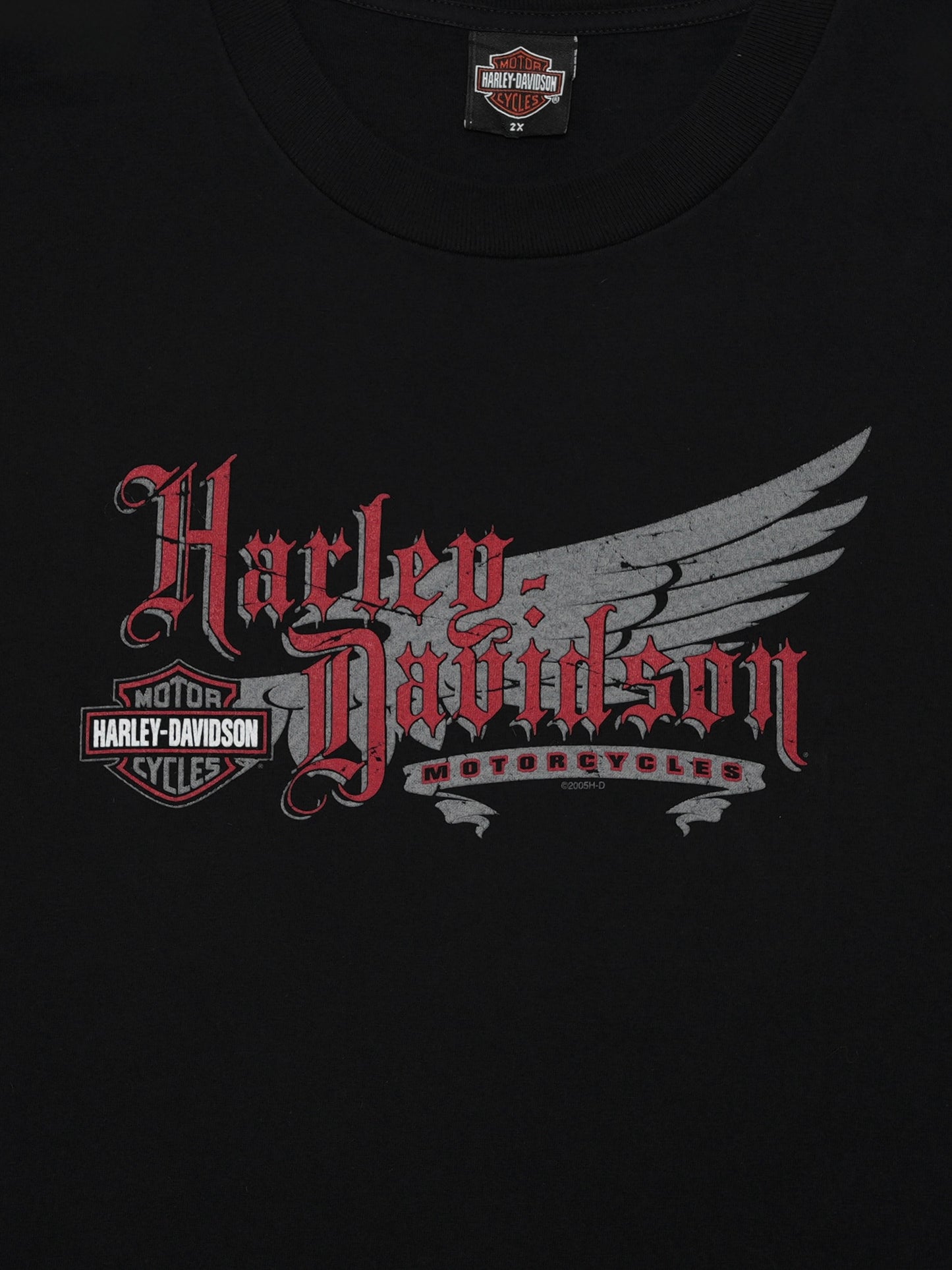 USED MACHINE COLLECTION 00's HARLEY-DAVIDSON USED T-SHIRT