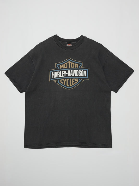 USED MACHINE COLLECTION 90's HARLEY-DAVIDSON USED LOGO T-SHIRT
