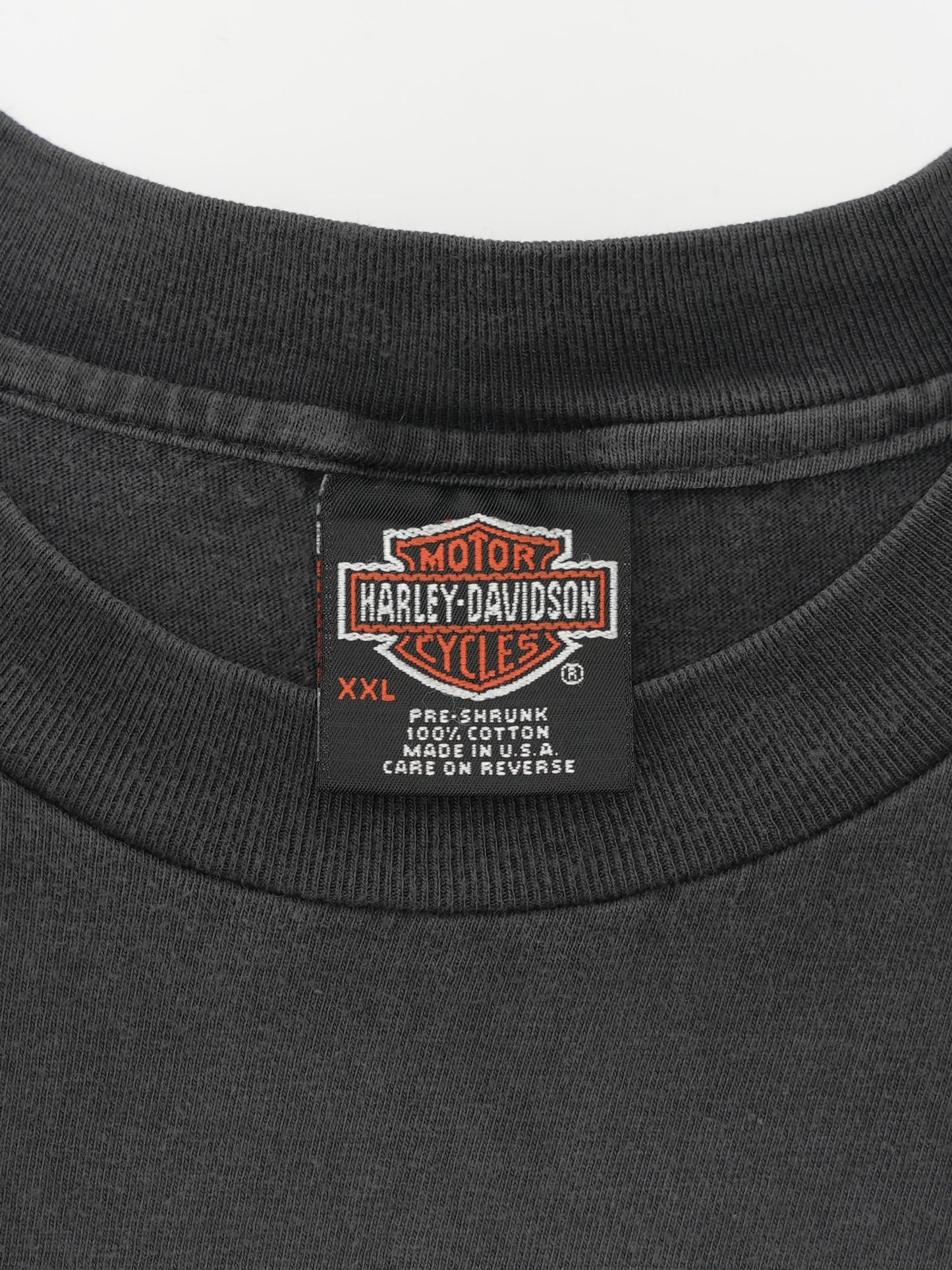 USED MACHINE COLLECTION 90's HARLEY-DAVIDSON USED LOGO T-SHIRT