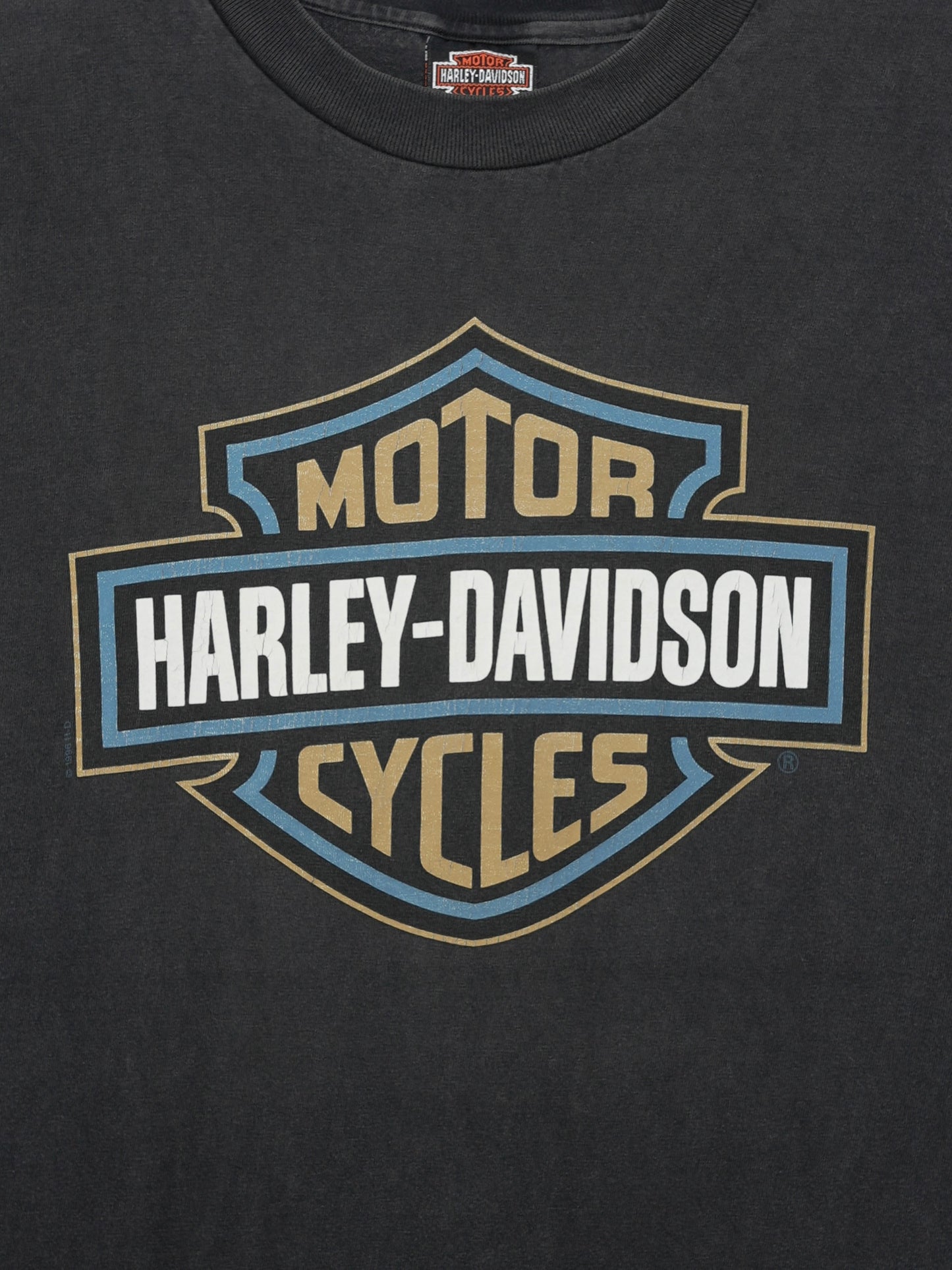 USED MACHINE COLLECTION 90's HARLEY-DAVIDSON USED LOGO T-SHIRT
