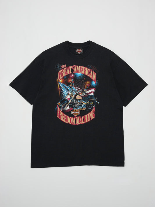 USED MACHINE COLLECTION 90's HARLEY-DAVIDSON USED T-SHIRT