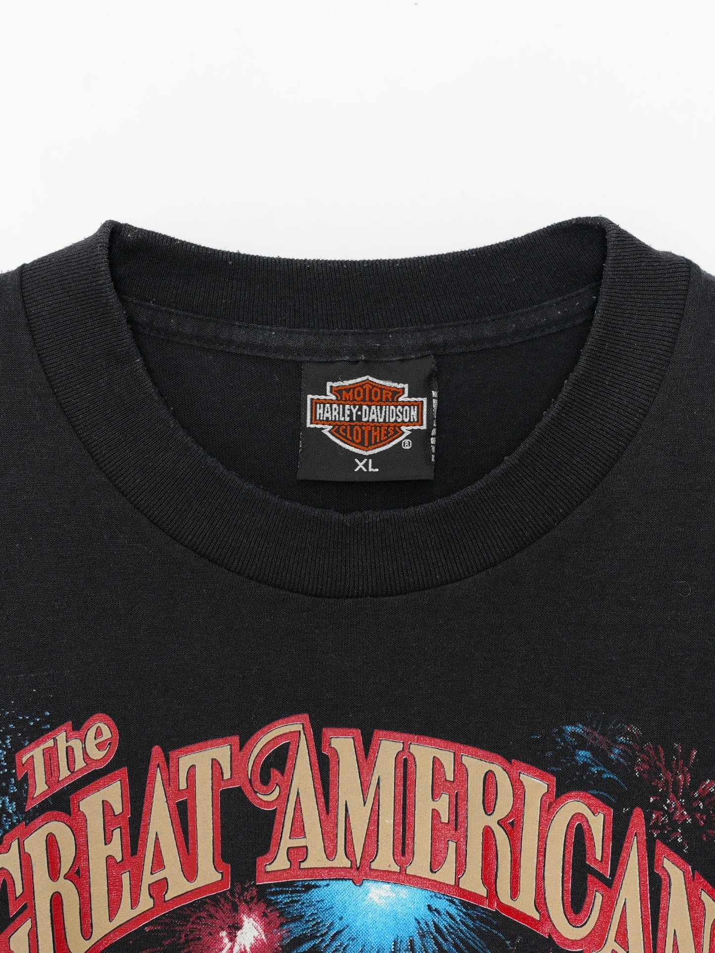 USED MACHINE COLLECTION 90's HARLEY-DAVIDSON USED T-SHIRT
