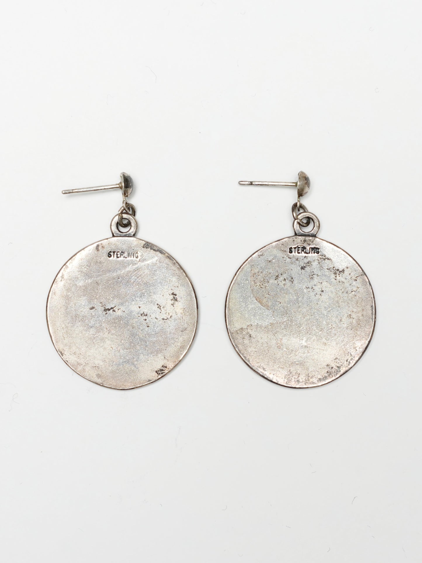 USED MACHINE COLLECTION HARLEY-DAVIDSON CIRCLE EARRINGS