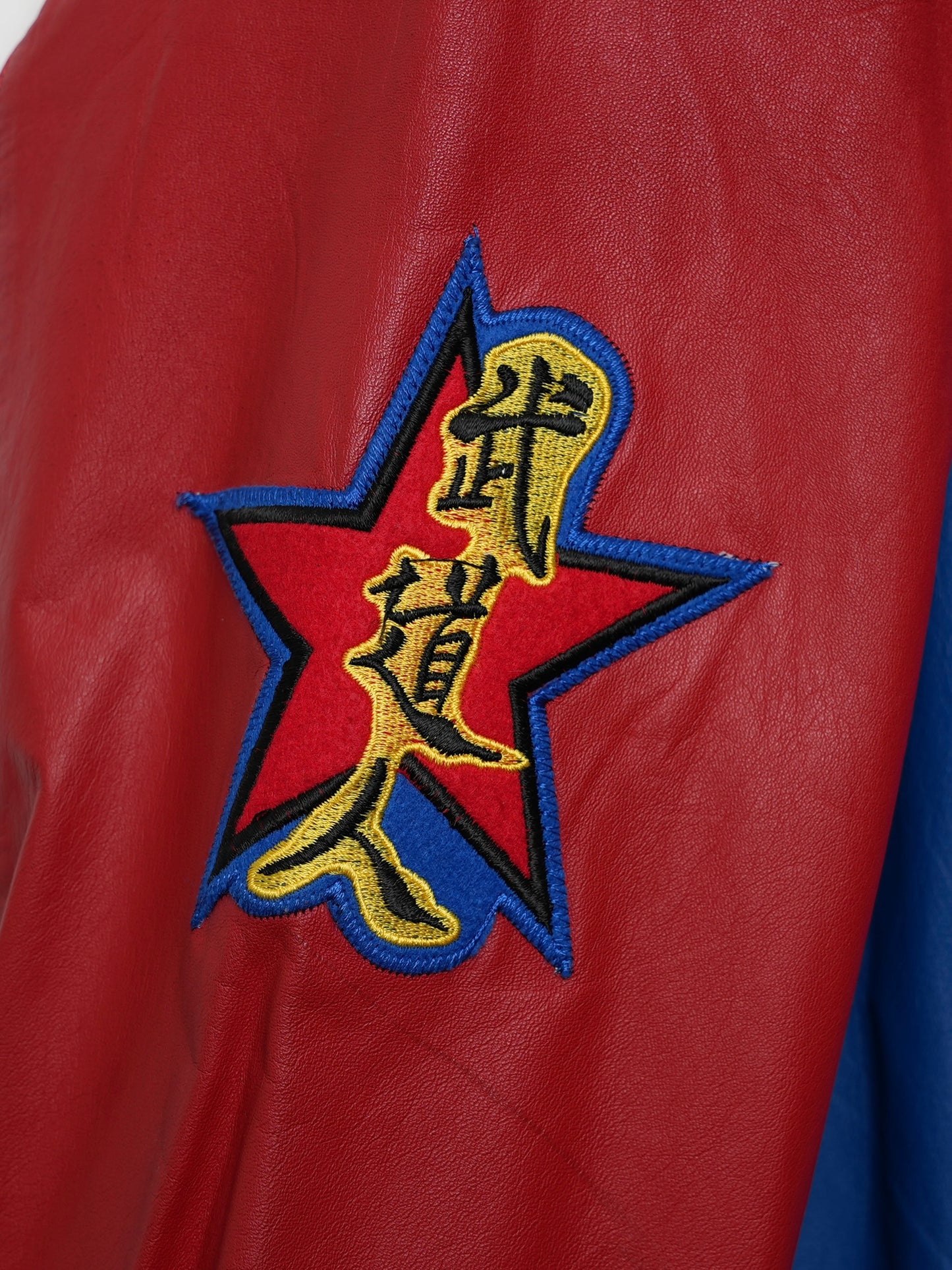 USED SPORTS COLLECTION 80's adidas 武道人 TEAM USA LEATHER JACKET