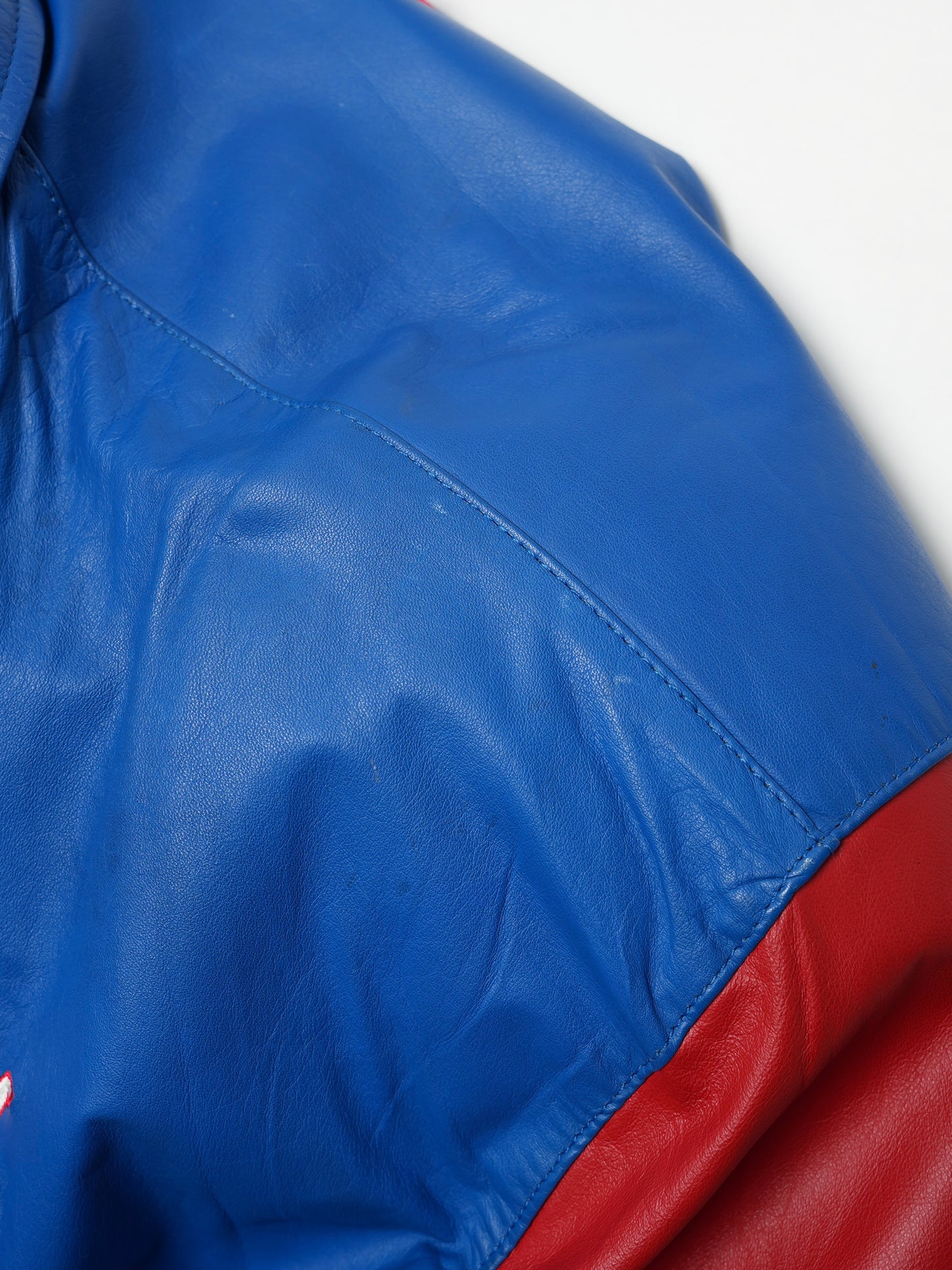 USED SPORTS COLLECTION 80's adidas 武道人 TEAM USA LEATHER JACKET