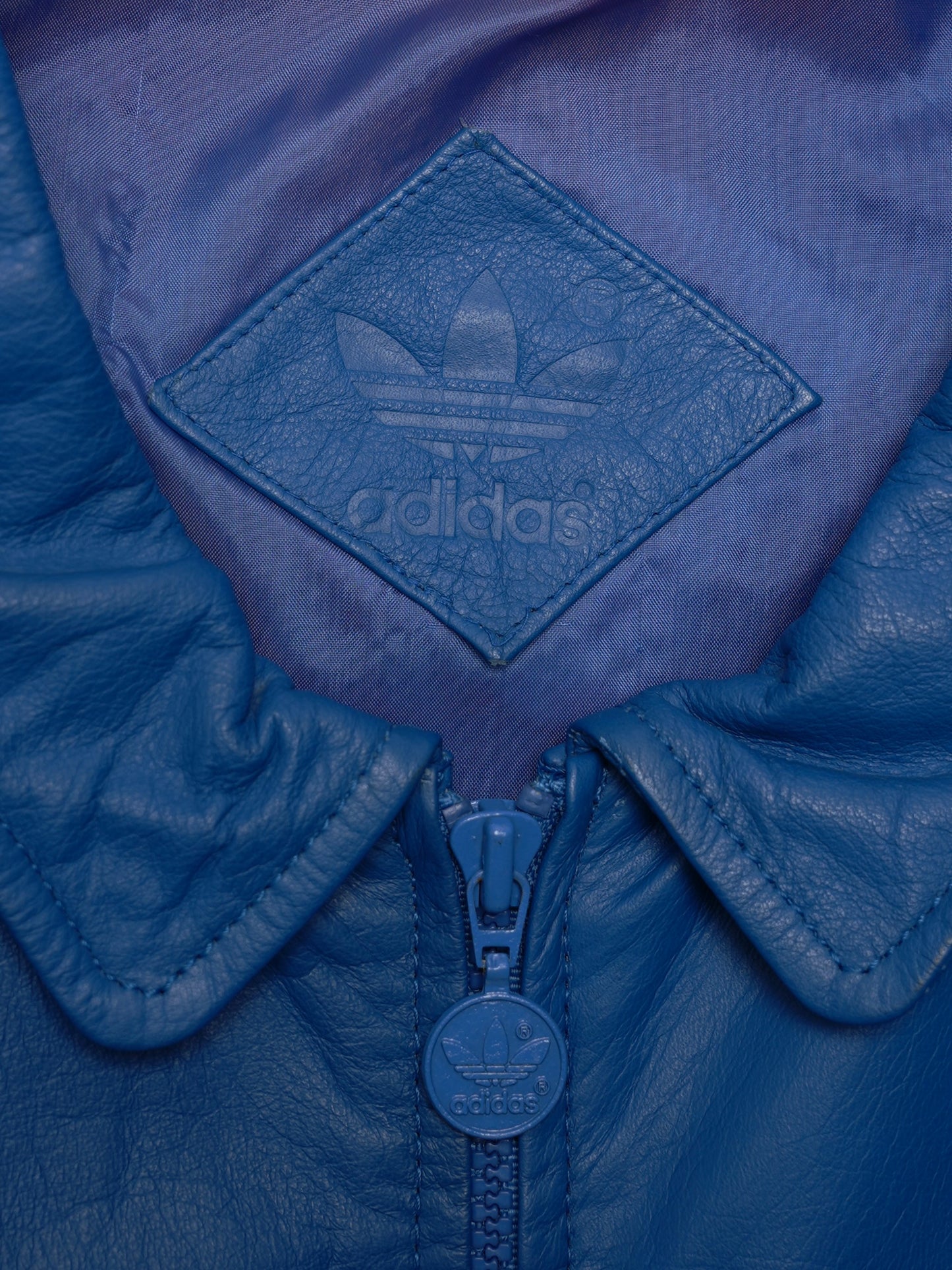 USED SPORTS COLLECTION 80's adidas 武道人 TEAM USA LEATHER JACKET