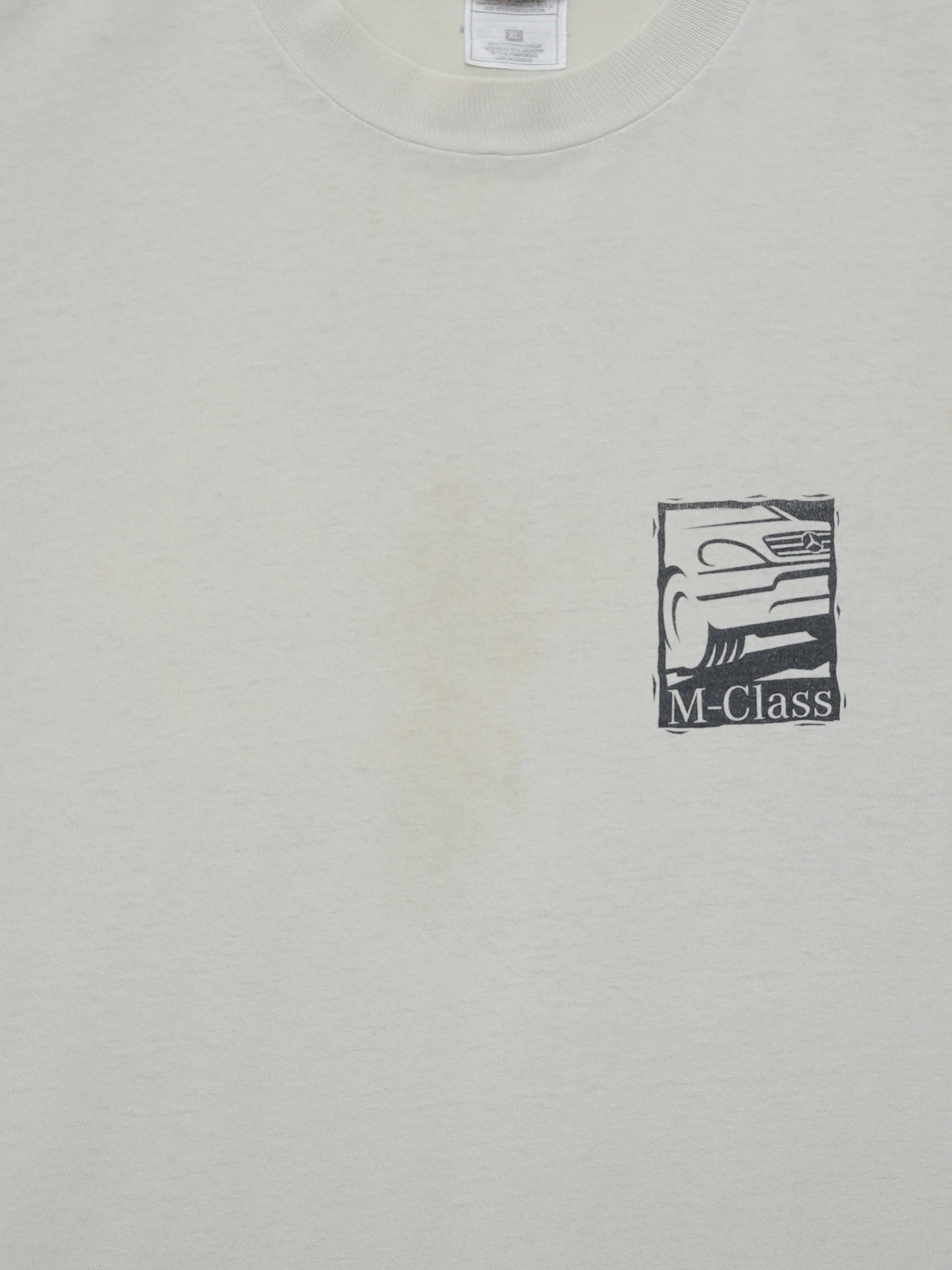 USED MACHINE COLLECTION 90's Mercedes Benz M-Class × JURASSIC PARK THE LOST WORLD T-SHIRT