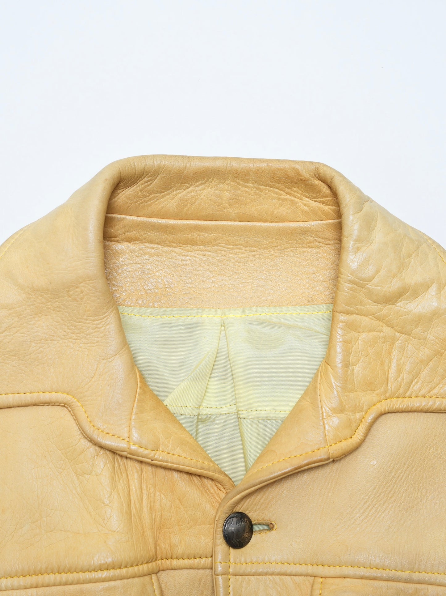 ARCHIVE COLLECTION VINTAGE FRINGED LEATHER JACKET