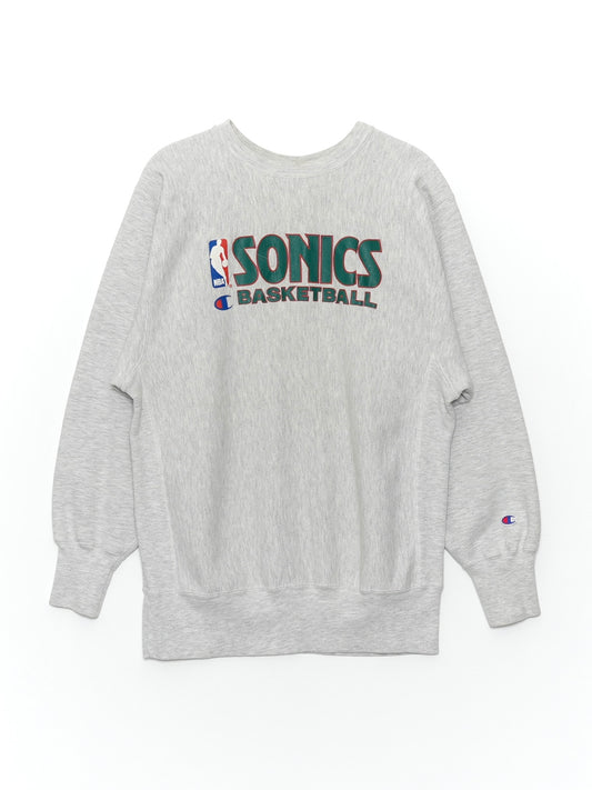 USED SPORTS COLLECTION 90's Champion REVERSE WEAVE NBA CREW SWEATSHIRT