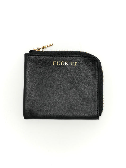 ARCHIVE COLLECTION HUF FUCK IT ZIP WALLET