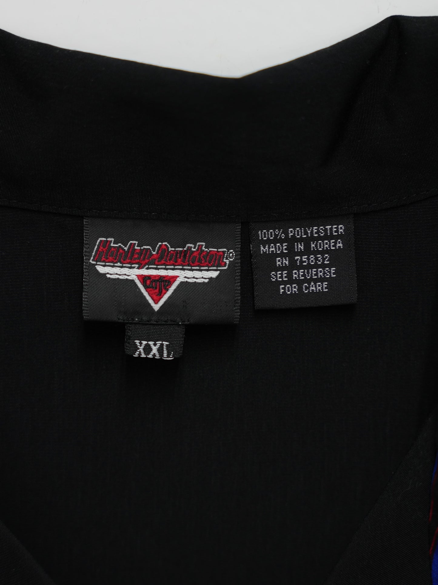 USED MACHINE COLLECTION HARLEY-DAVIDSON CAFE LAS VEGAS FLAME SHIRT