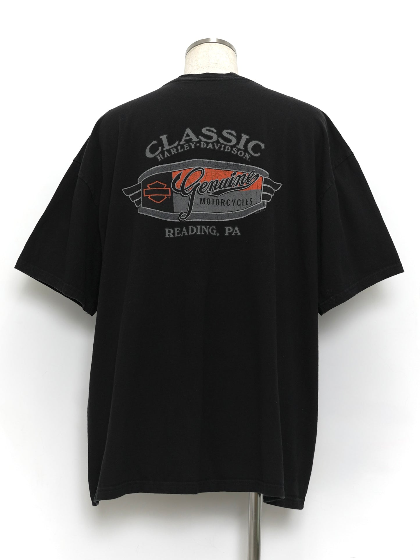 USED MACHINE COLLECTION 2015 HARLEY-DAVIDSON MOTORCYCLES T-SHIRT