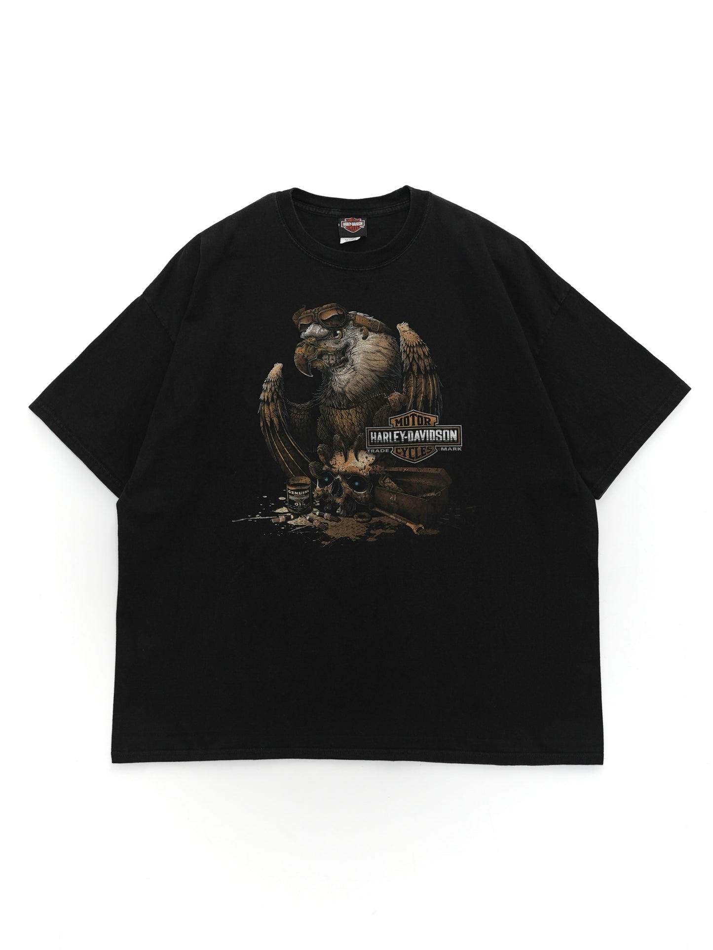 USED MACHINE COLLECTION HARLEY-DAVIDSON EAGLE T-SHIRT