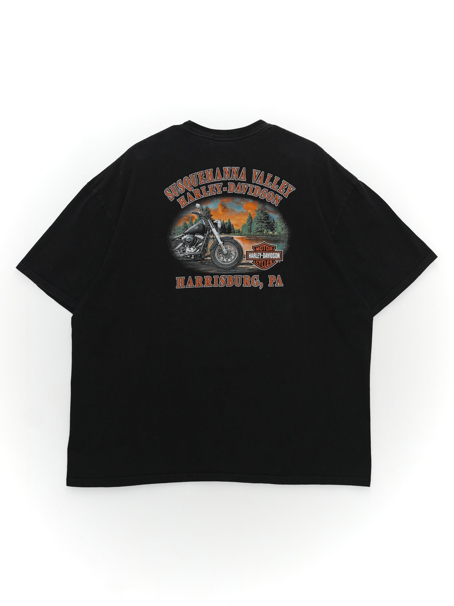 USED MACHINE COLLECTION BIKER BUILT HARLEY-DAVIDSON T-SHIRT