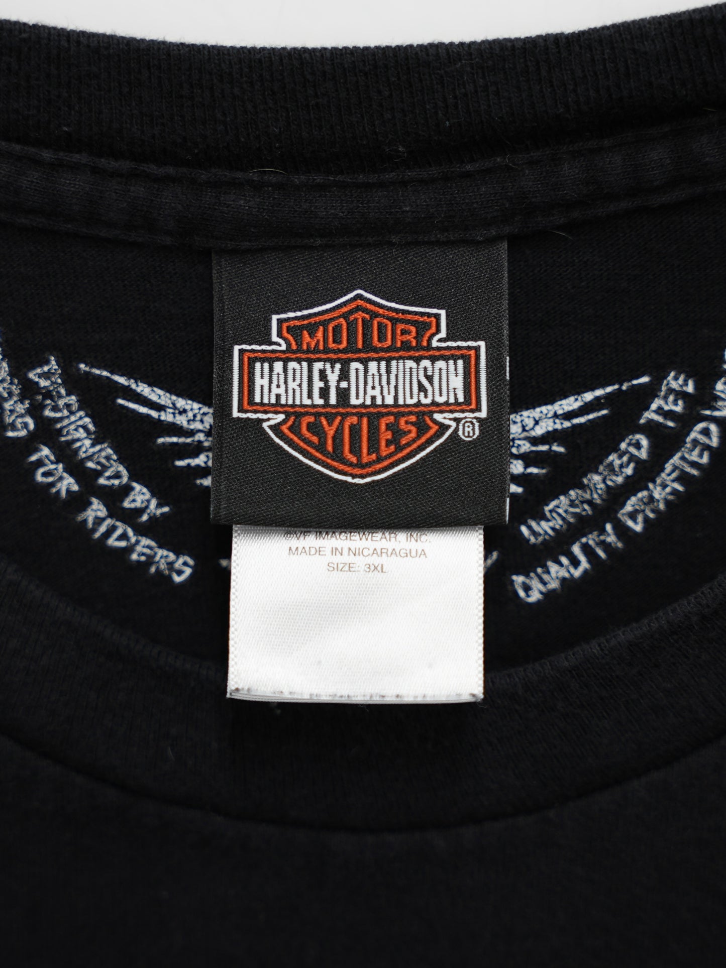 USED MACHINE COLLECTION BIKER BUILT HARLEY-DAVIDSON T-SHIRT