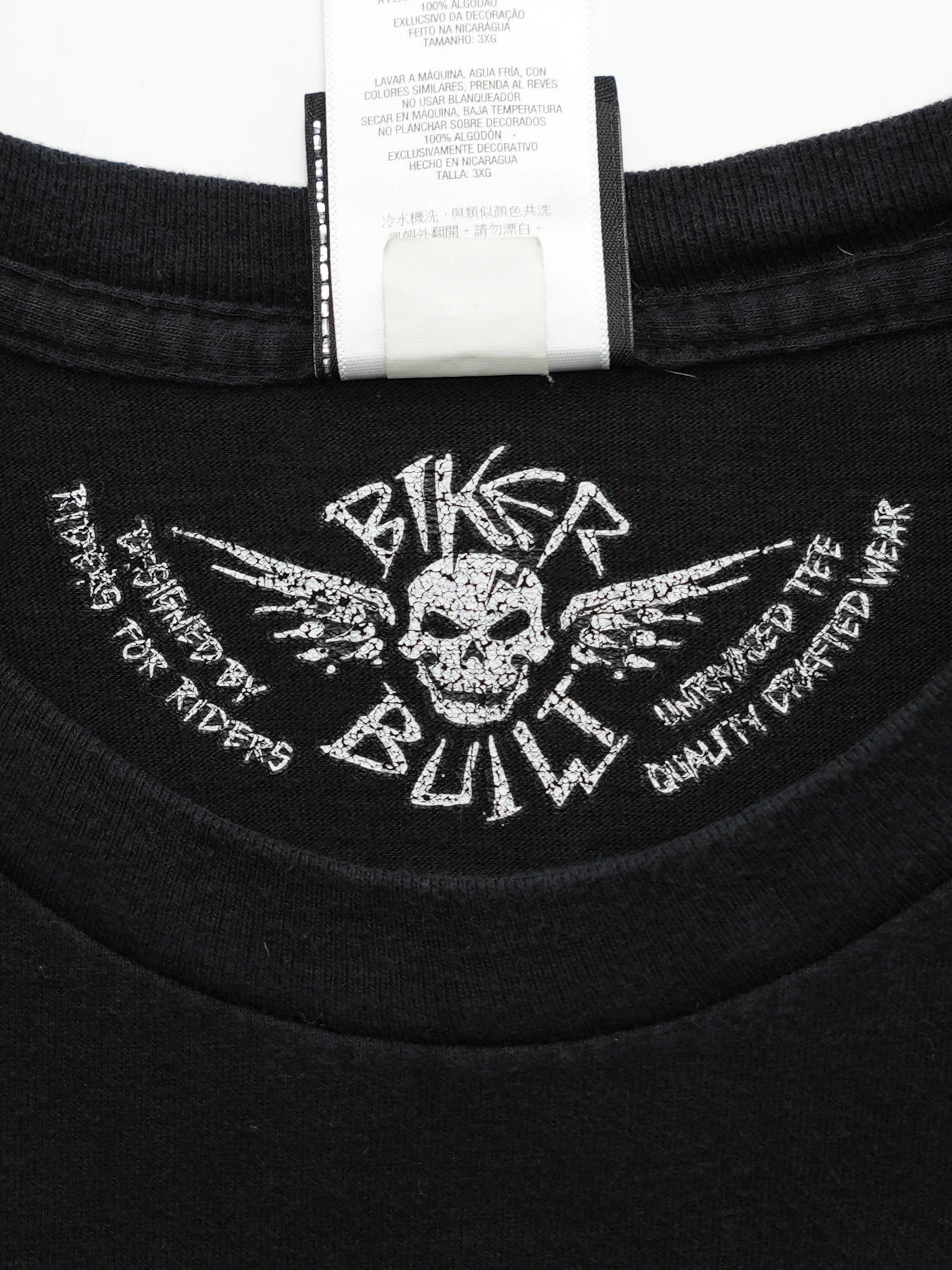 USED MACHINE COLLECTION BIKER BUILT HARLEY-DAVIDSON T-SHIRT