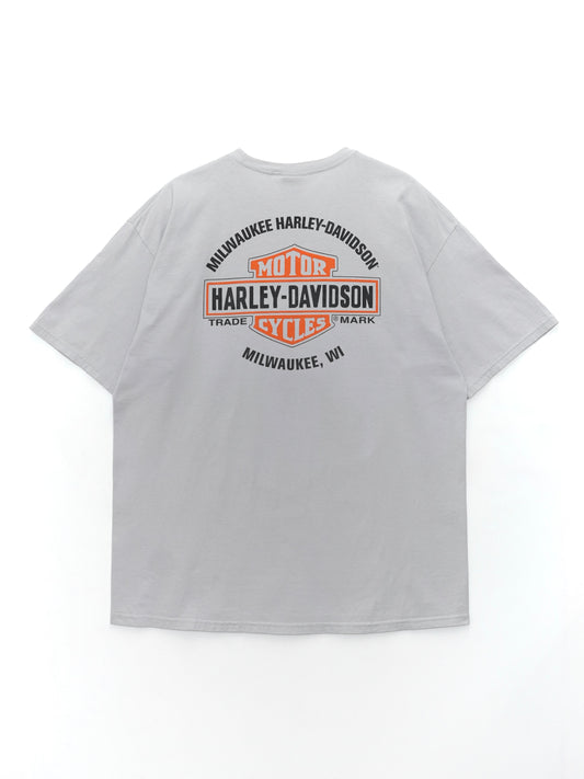USED MACHINE COLLECTION 2012 MILWAUKEE HARLEY-DAVIDSON T-SHIRT