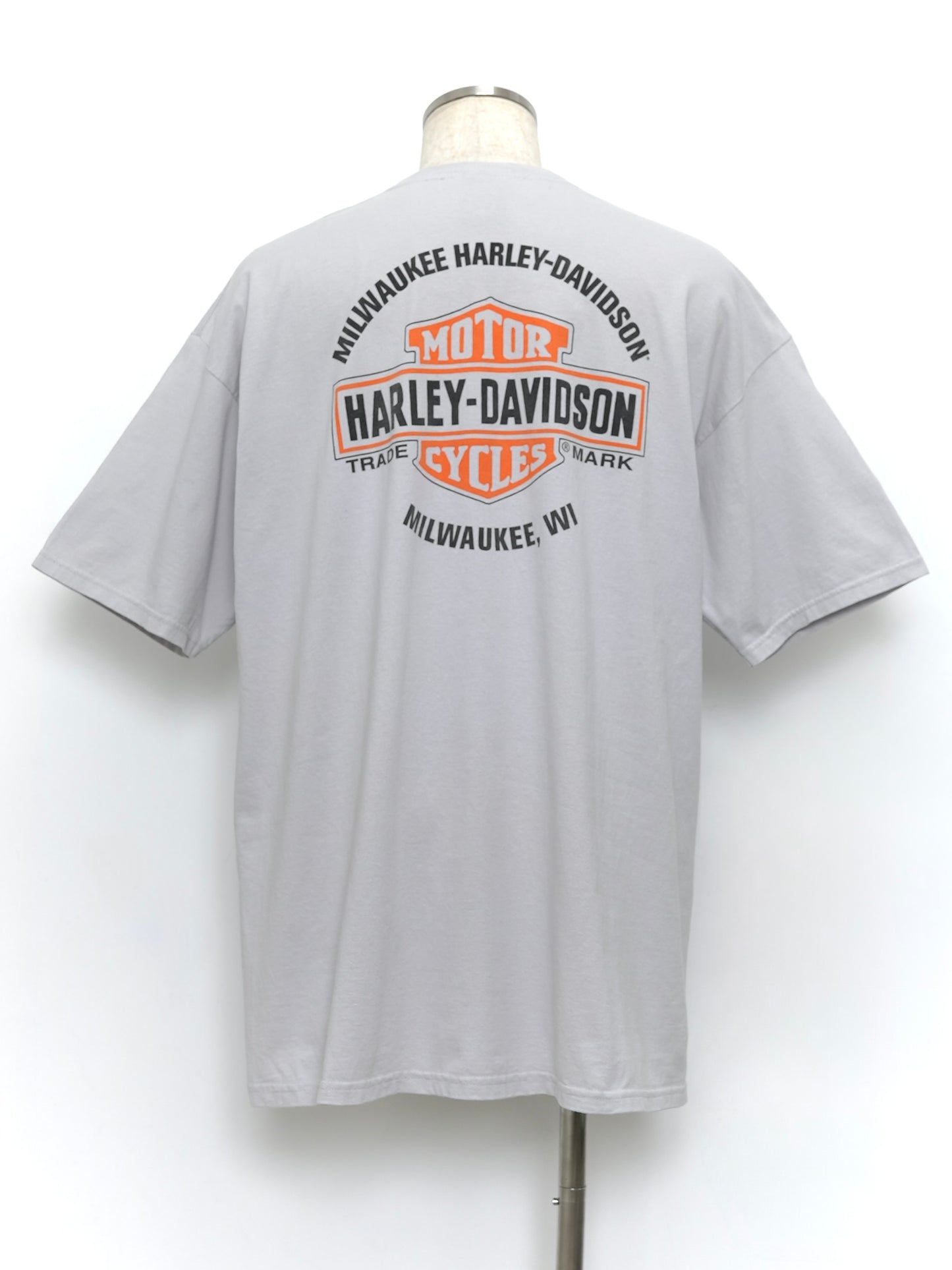 USED MACHINE COLLECTION 2012 MILWAUKEE HARLEY-DAVIDSON T-SHIRT