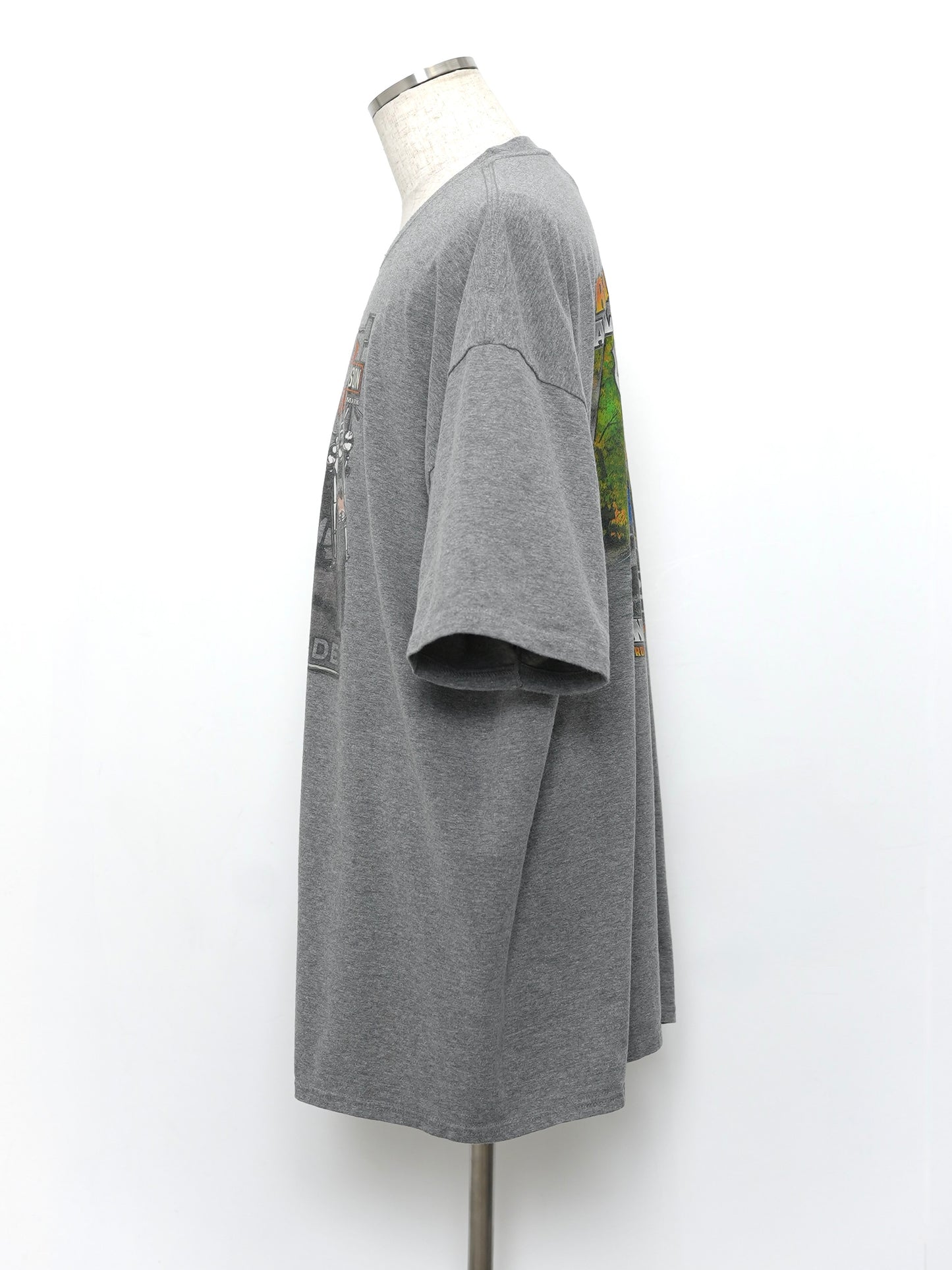 USED MACHINE COLLECTION HARLEY-DAVIDSON PIN-UP GIRL T-SHIRT