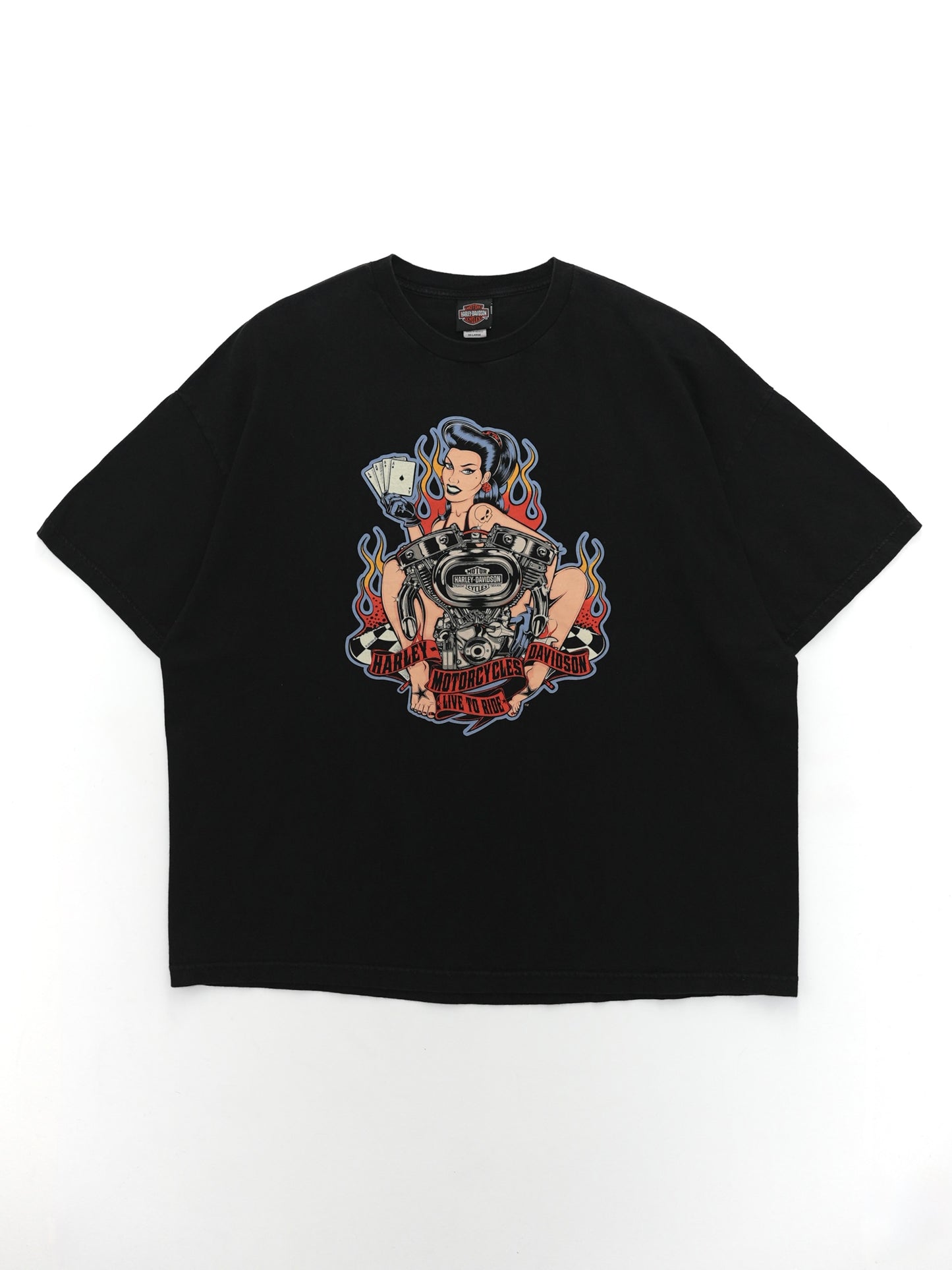 USED MACHINE COLLECTION 2017 HARLEY-DAVIDSON USED T-SHIRT