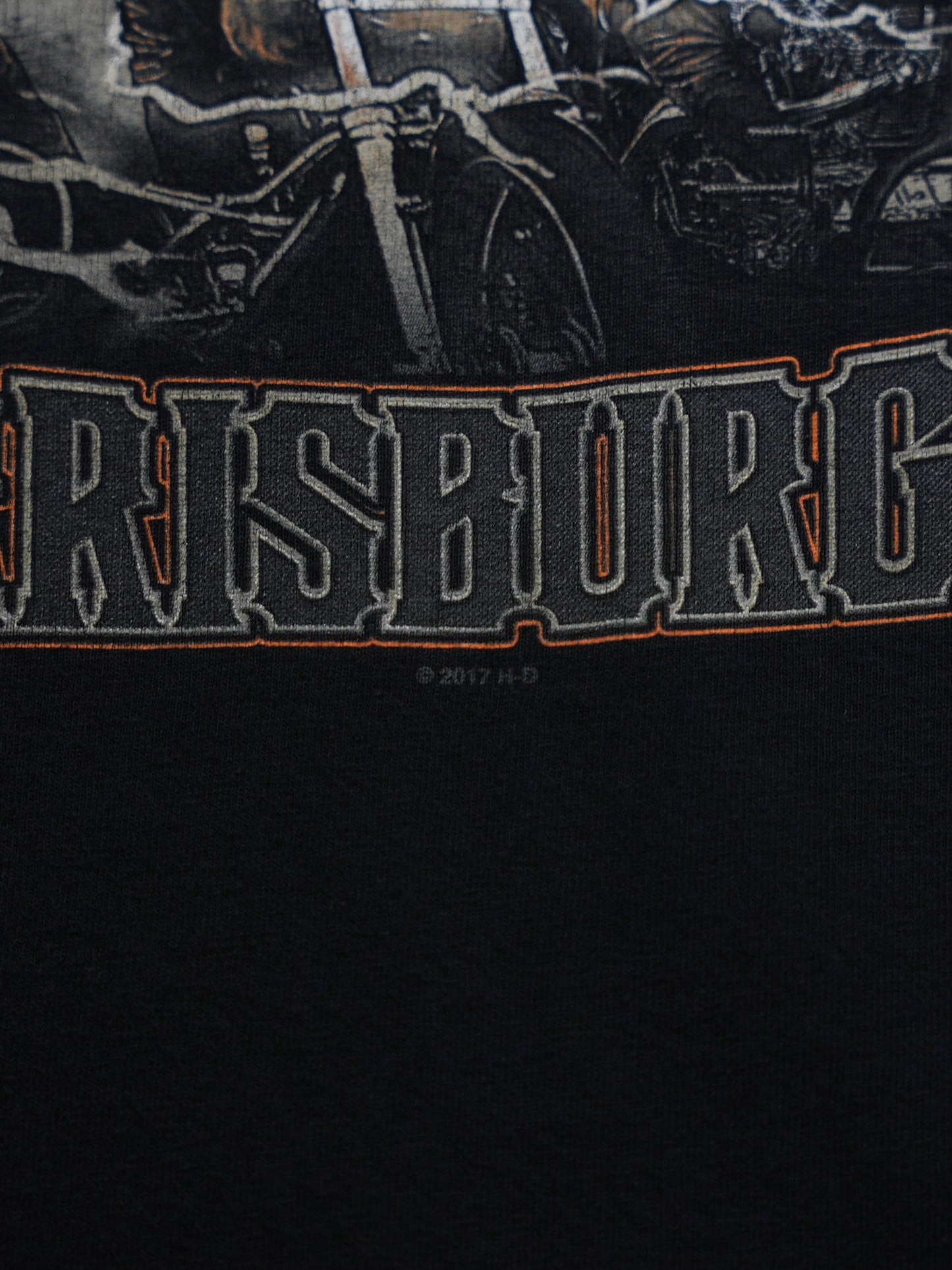 USED MACHINE COLLECTION 2017 HARLEY-DAVIDSON USED T-SHIRT