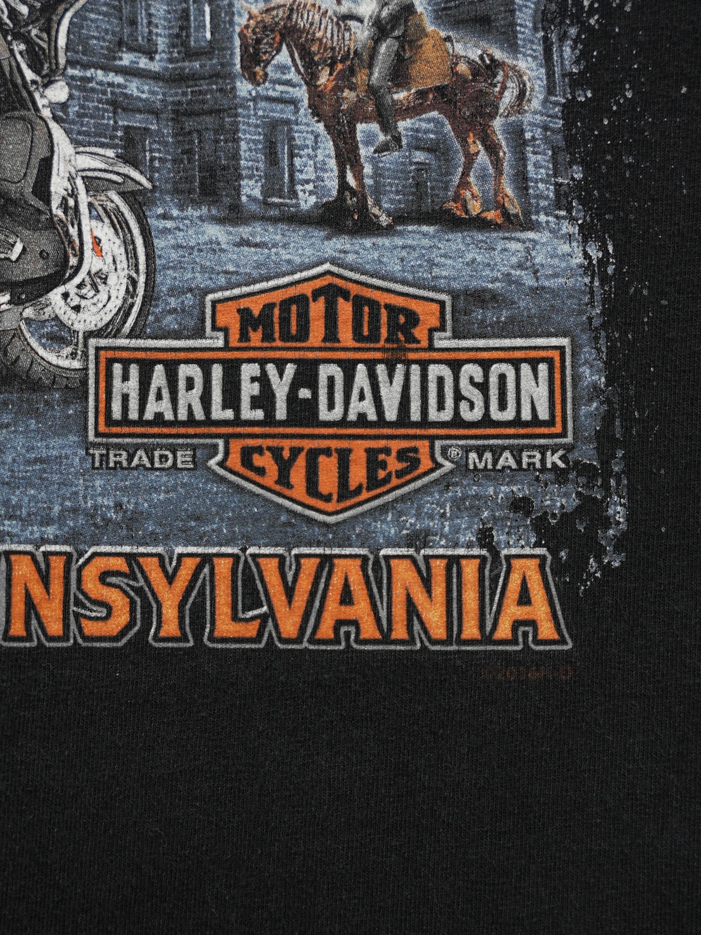 USED MACHINE COLLECTION 2016 HARLEY-DAVIDSON #1 T-SHIRT