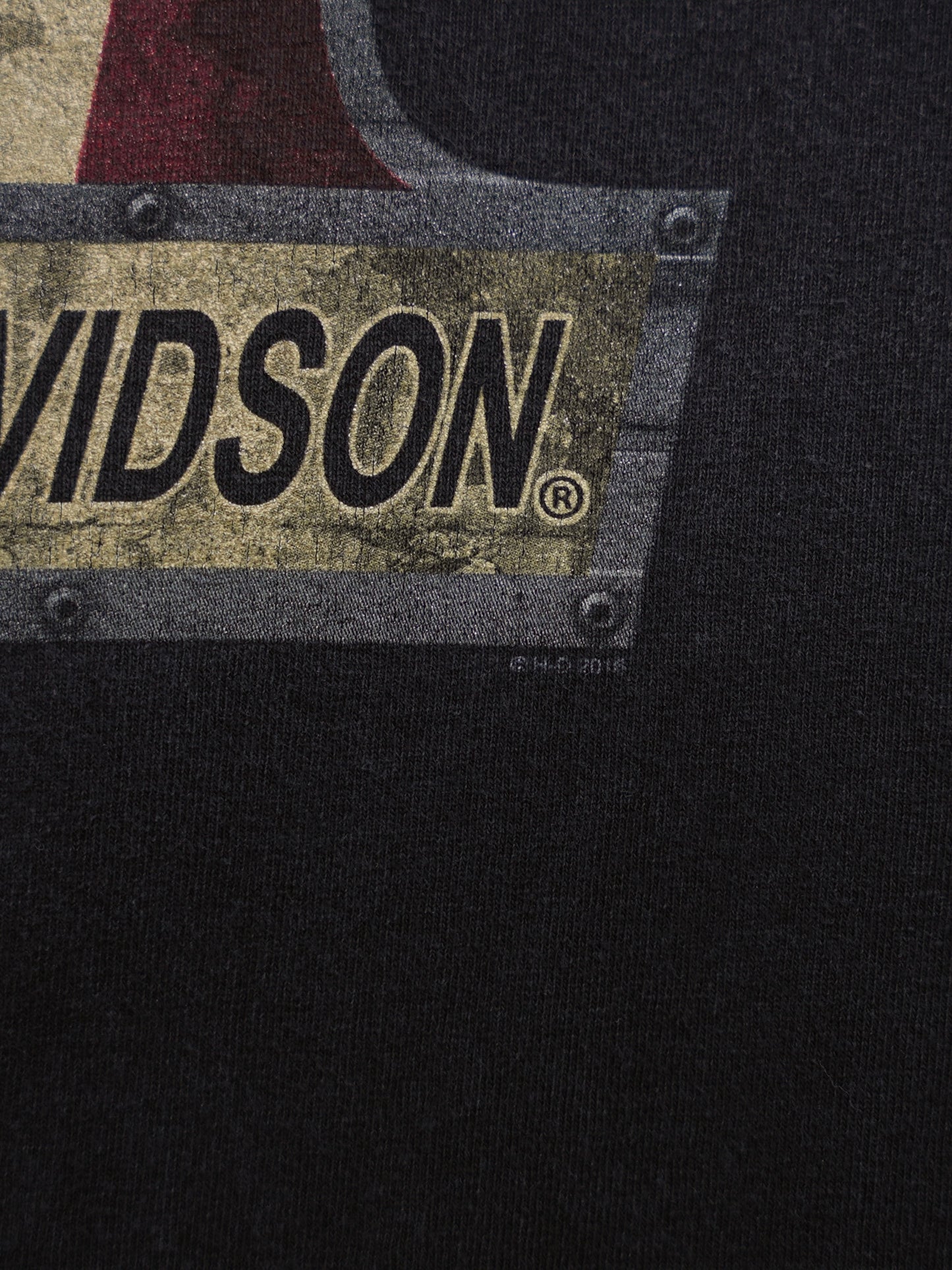 USED MACHINE COLLECTION 2016 HARLEY-DAVIDSON #1 T-SHIRT