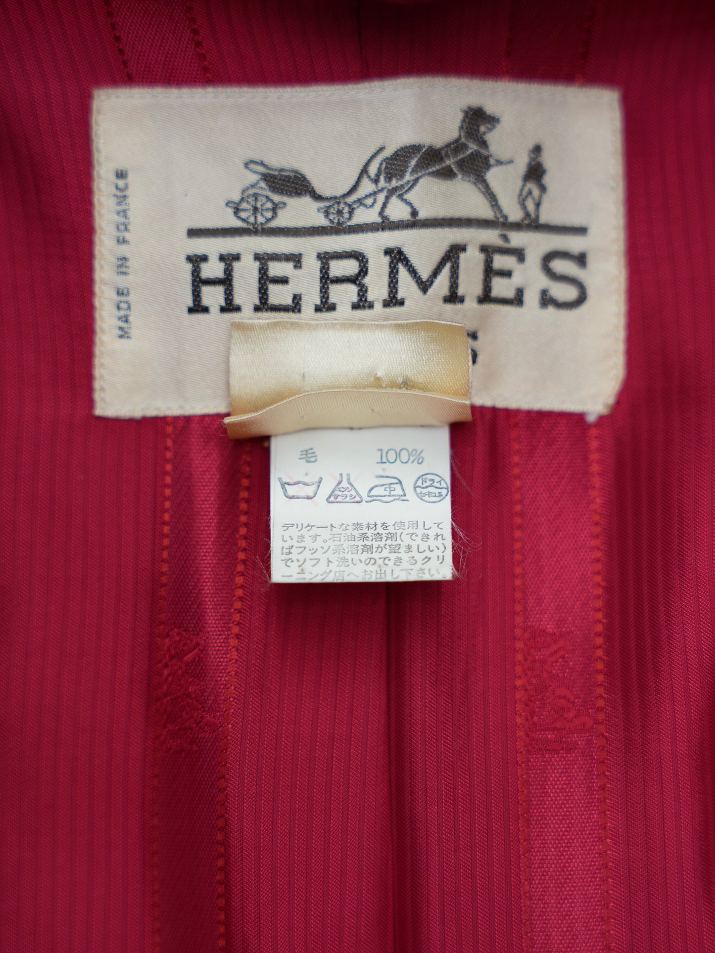 ARCHIVE COLLECTION HERMES LONG COAT (women's)