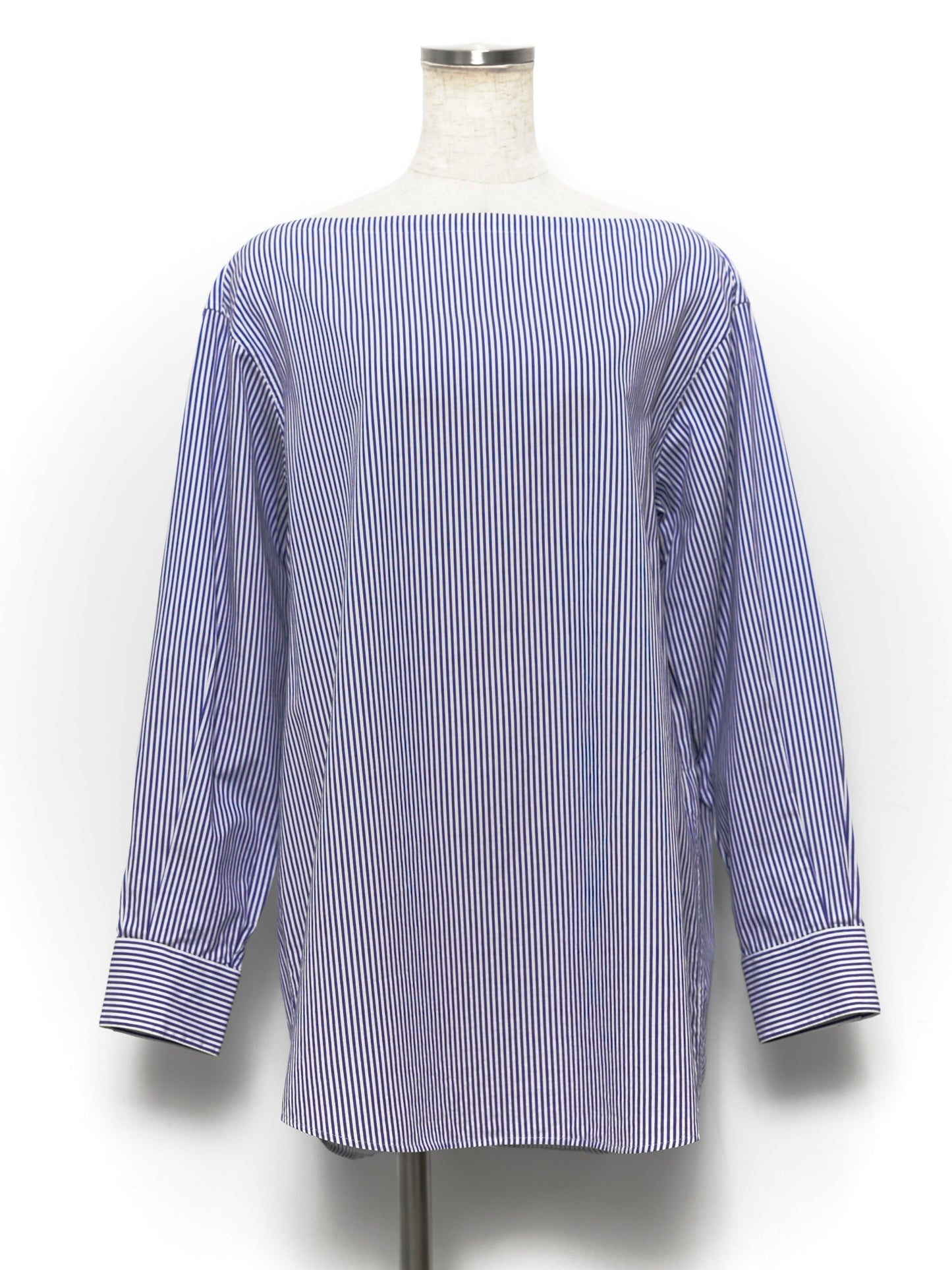 ARCHIVE COLLECTION CELINE STRIPED BOAT NECK SHIRT (women's)