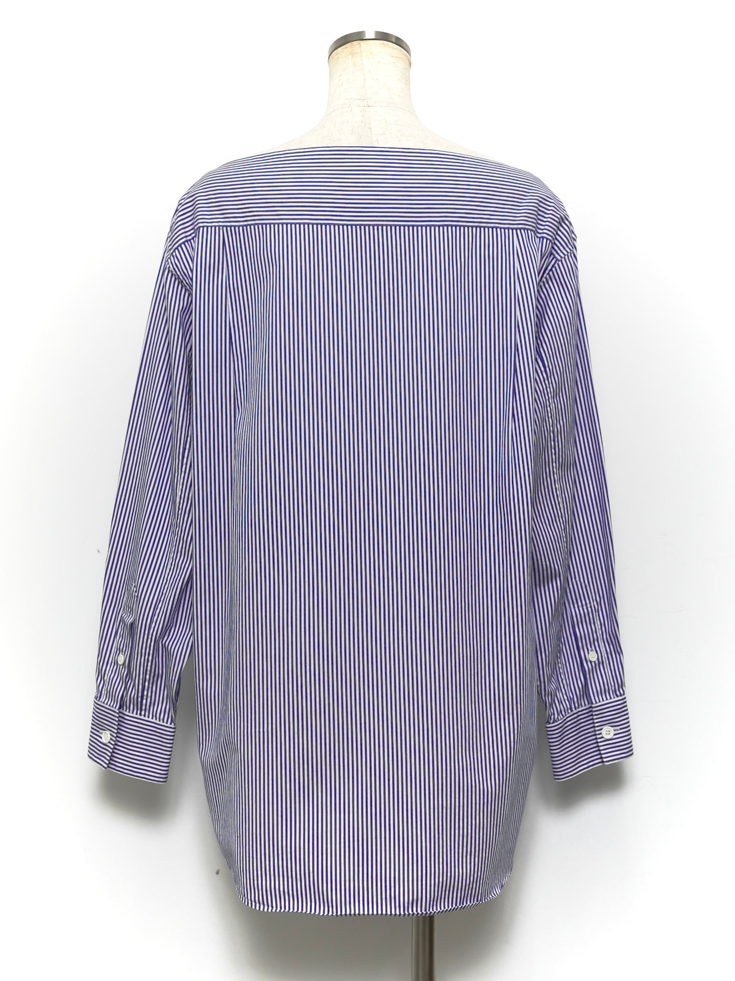 ARCHIVE COLLECTION CELINE STRIPED BOAT NECK SHIRT (women's)