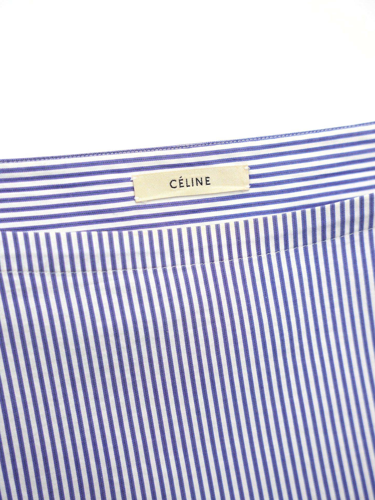 ARCHIVE COLLECTION CELINE STRIPED BOAT NECK SHIRT (women's)