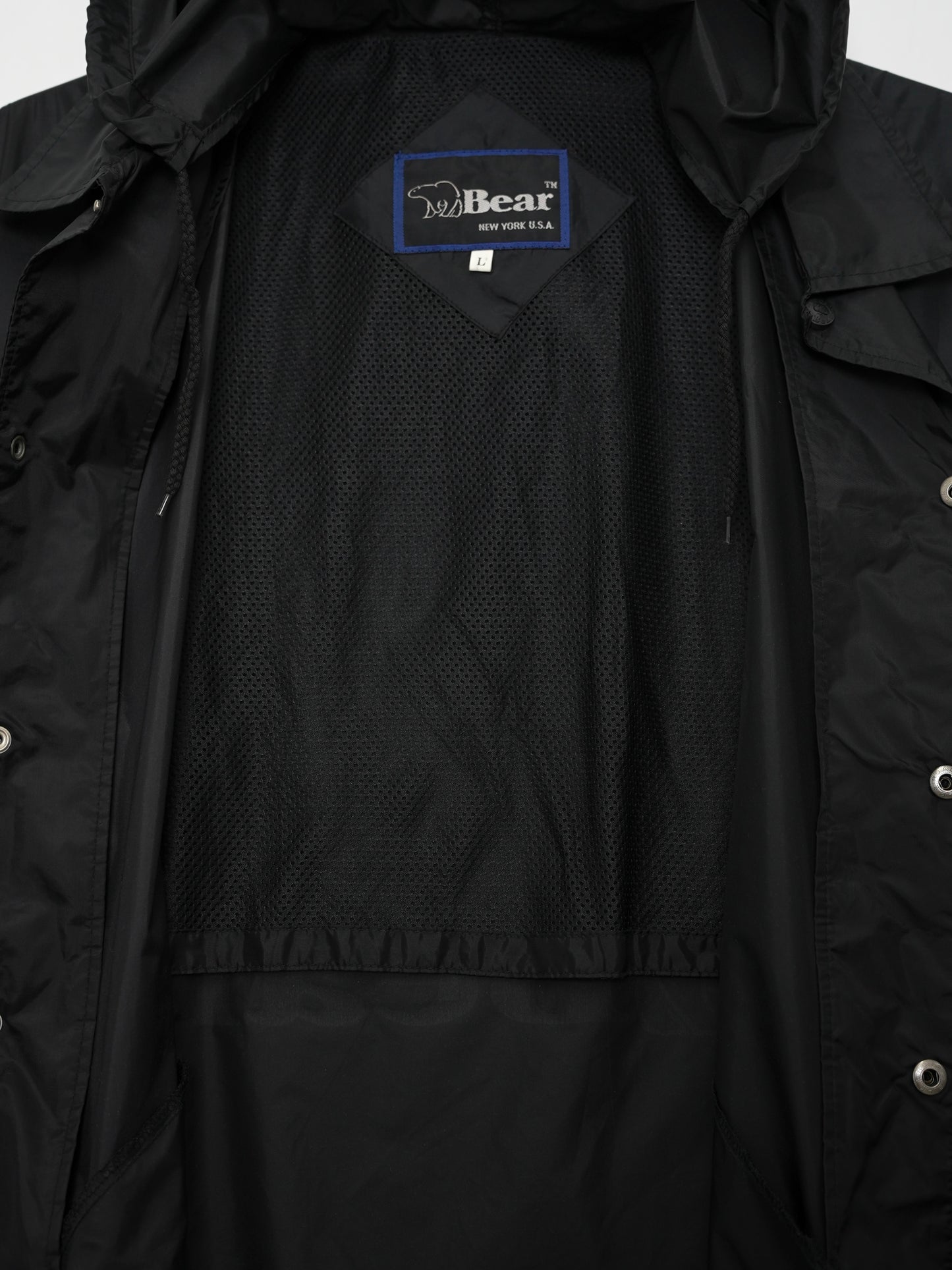 ARCHIVE COLLECTION Bear USA 90's HOODED NYLON JACKET