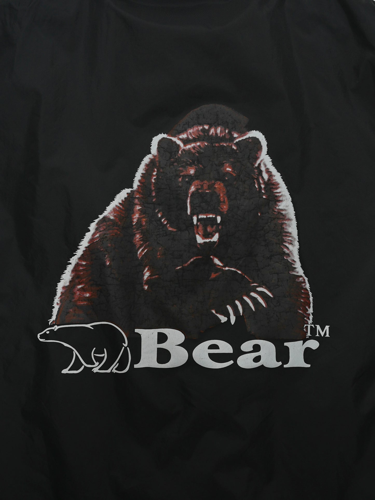 ARCHIVE COLLECTION Bear USA 90's HOODED NYLON JACKET