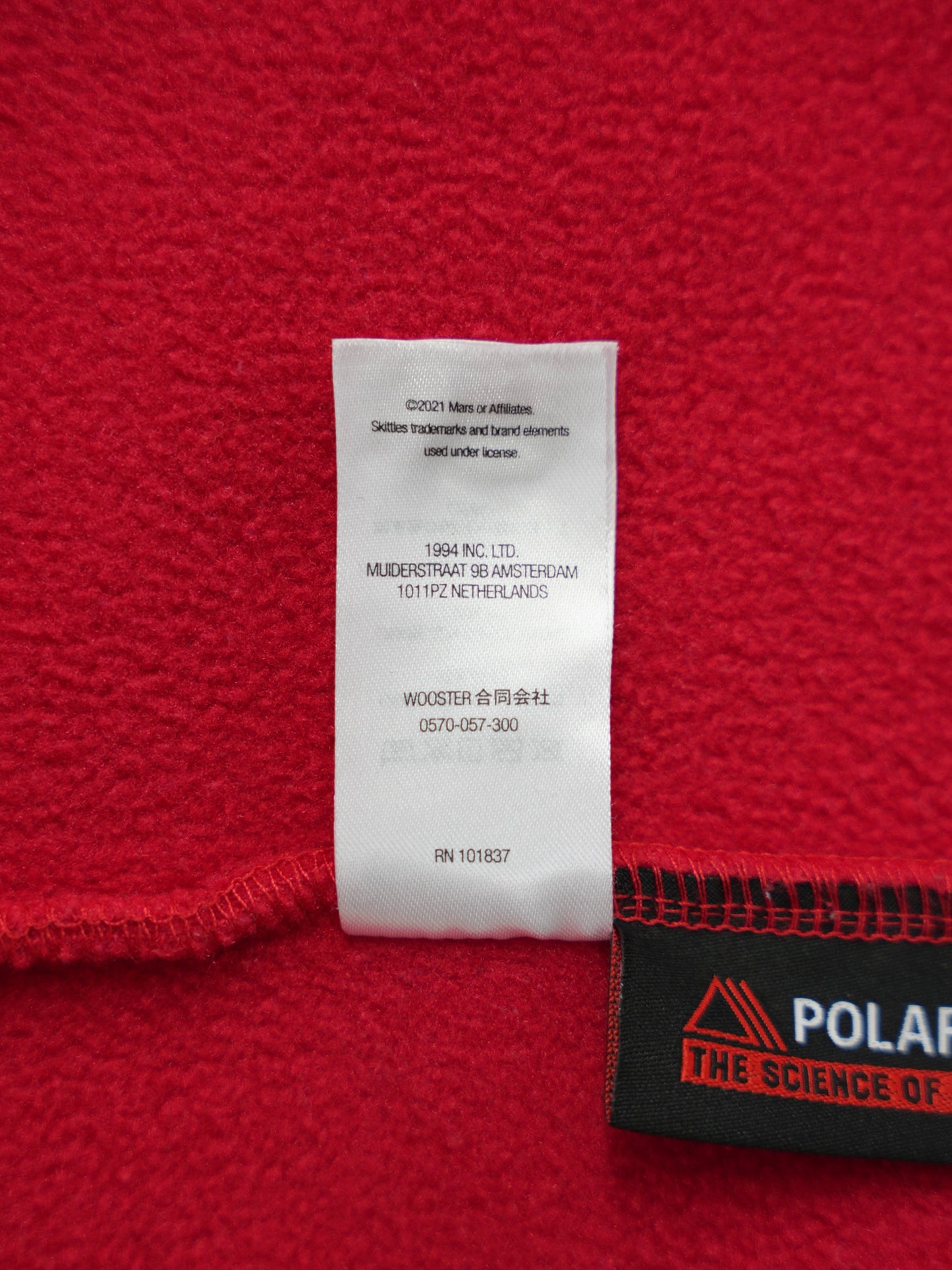 ARCHIVE COLLECTION Supreme Skittles Polartec FLEECE JACKET