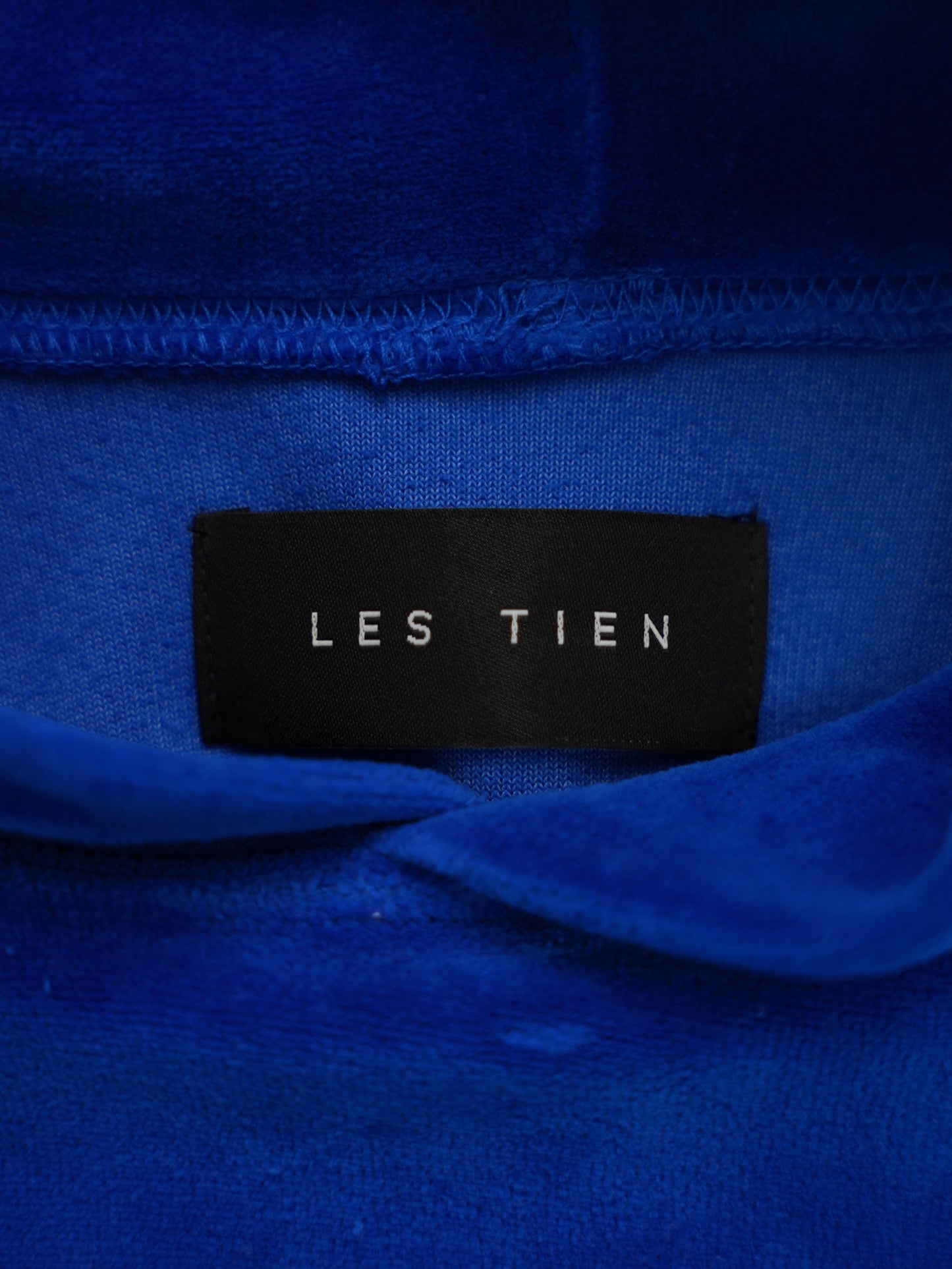 ARCHIVE COLLECTION LES TIEN VELOUR HOODIE
