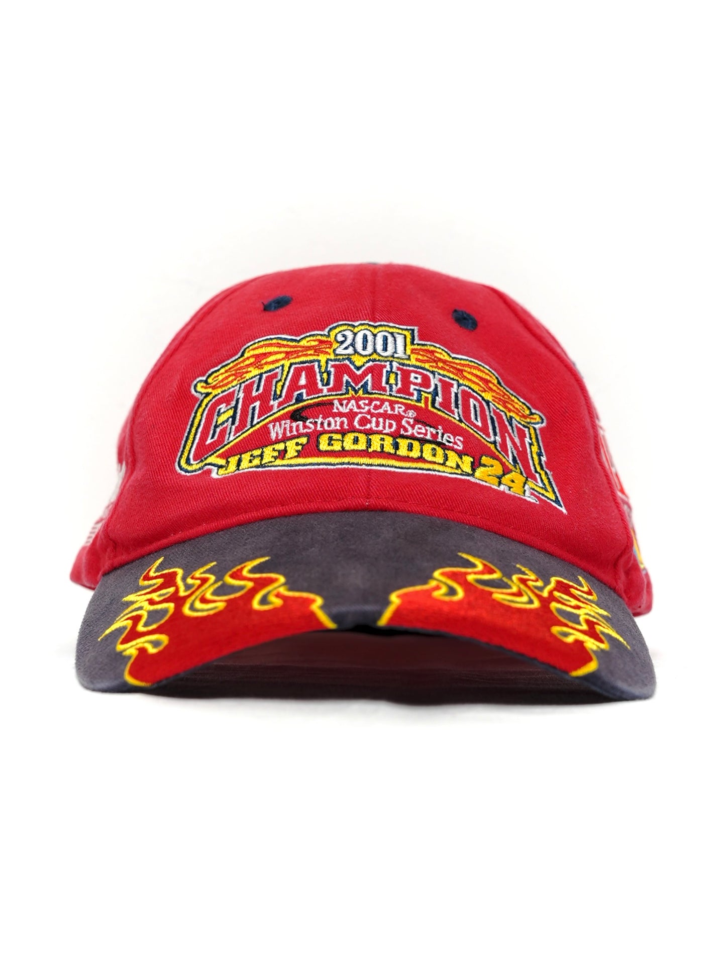 USED MACHINE COLLECTION Jeff Gordon 2001 NASCAR CHAMPION CAP
