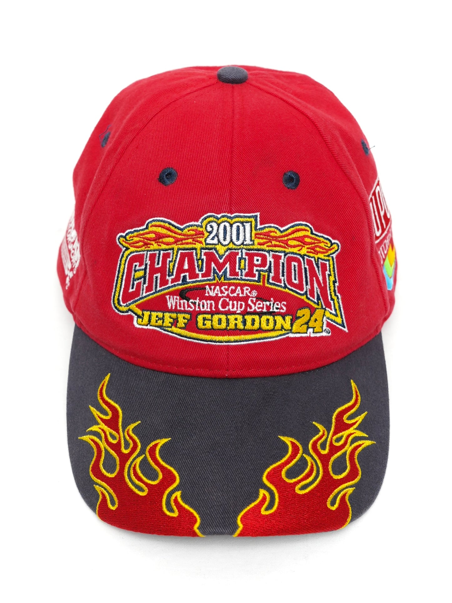 USED MACHINE COLLECTION Jeff Gordon 2001 NASCAR CHAMPION CAP