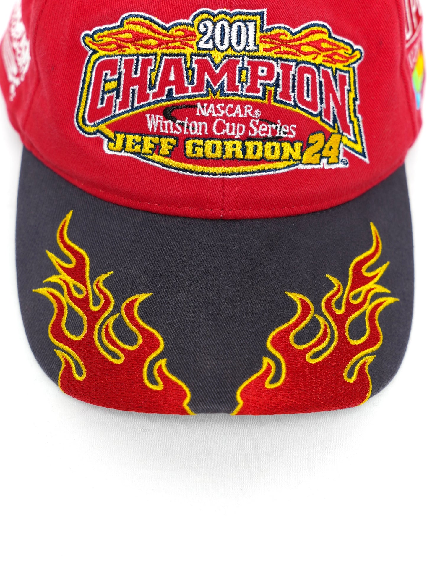 USED MACHINE COLLECTION Jeff Gordon 2001 NASCAR CHAMPION CAP