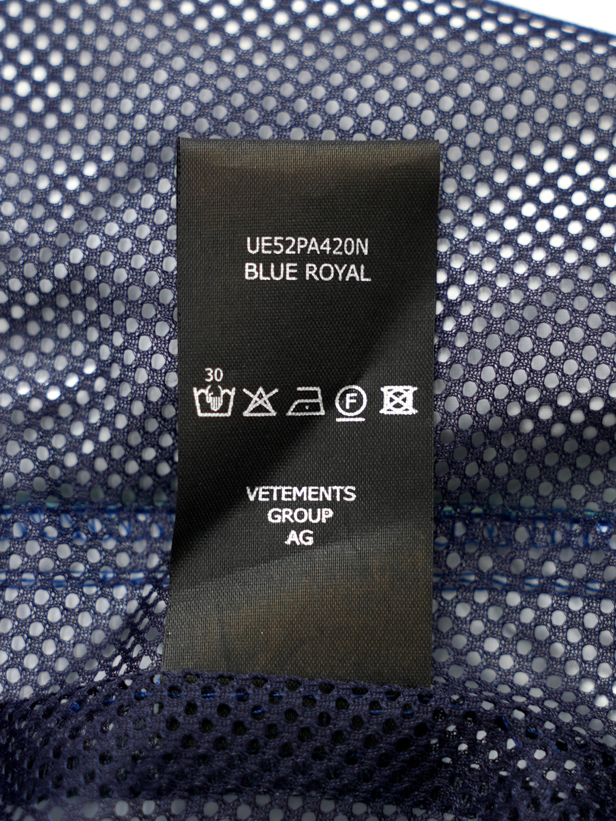 ARCHIVE COLLECTION VETEMENTS TRACK PANTS