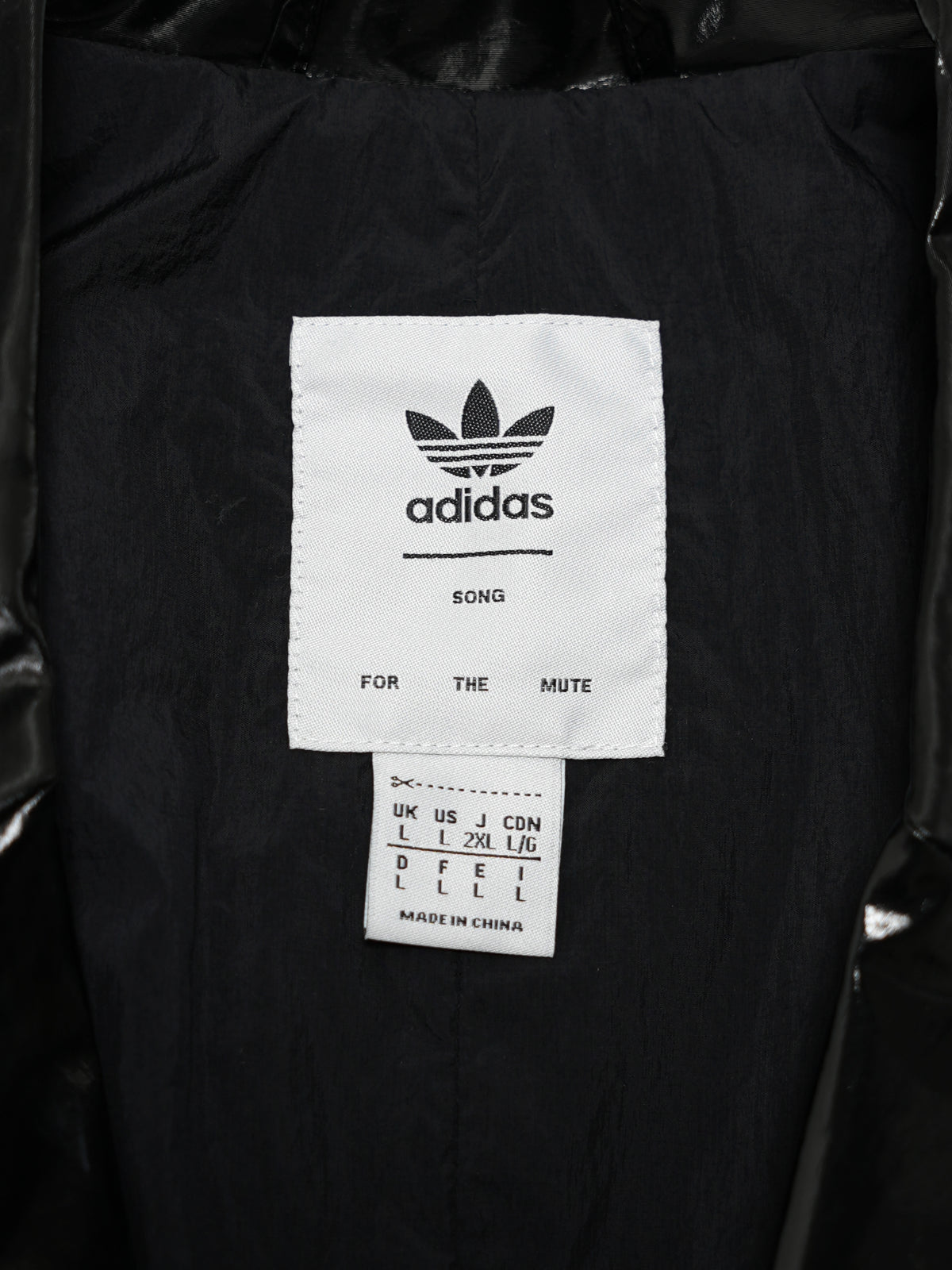 ARCHIVE COLLECTION adidas Song For The Mute SHINY BLAZER