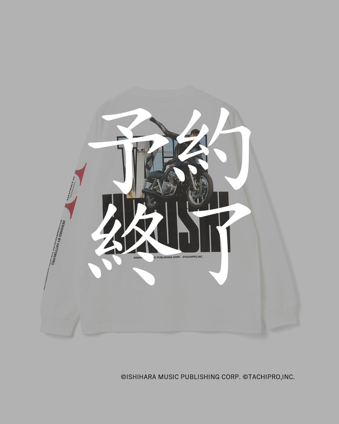 【受注商品】服部プロ× HIROSHI TACHI Long Sleeve T
